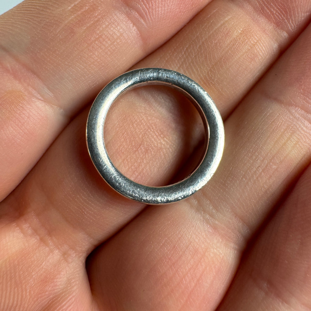 Chrome Hearts NTFL Sterling Silver Ring 2002