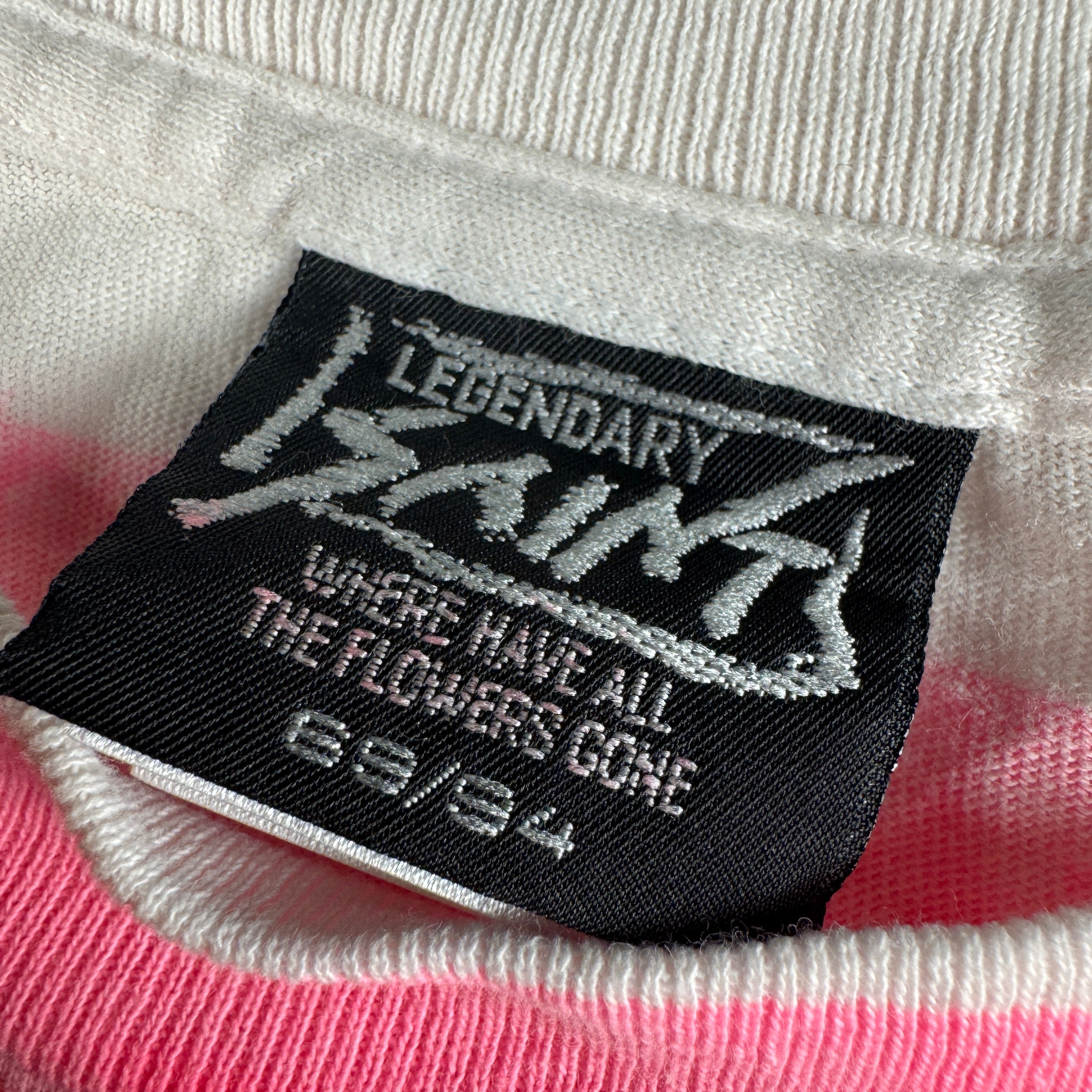 Saint-Mxxxxx x BAPE Genuine Nowhere Journey Pink White Tee (XXL)