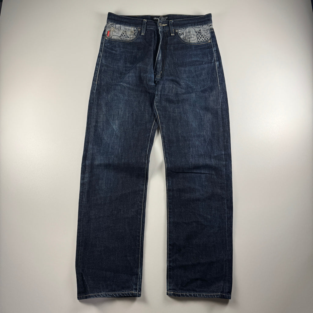 Stussy Patchwork Comic Pants (30)