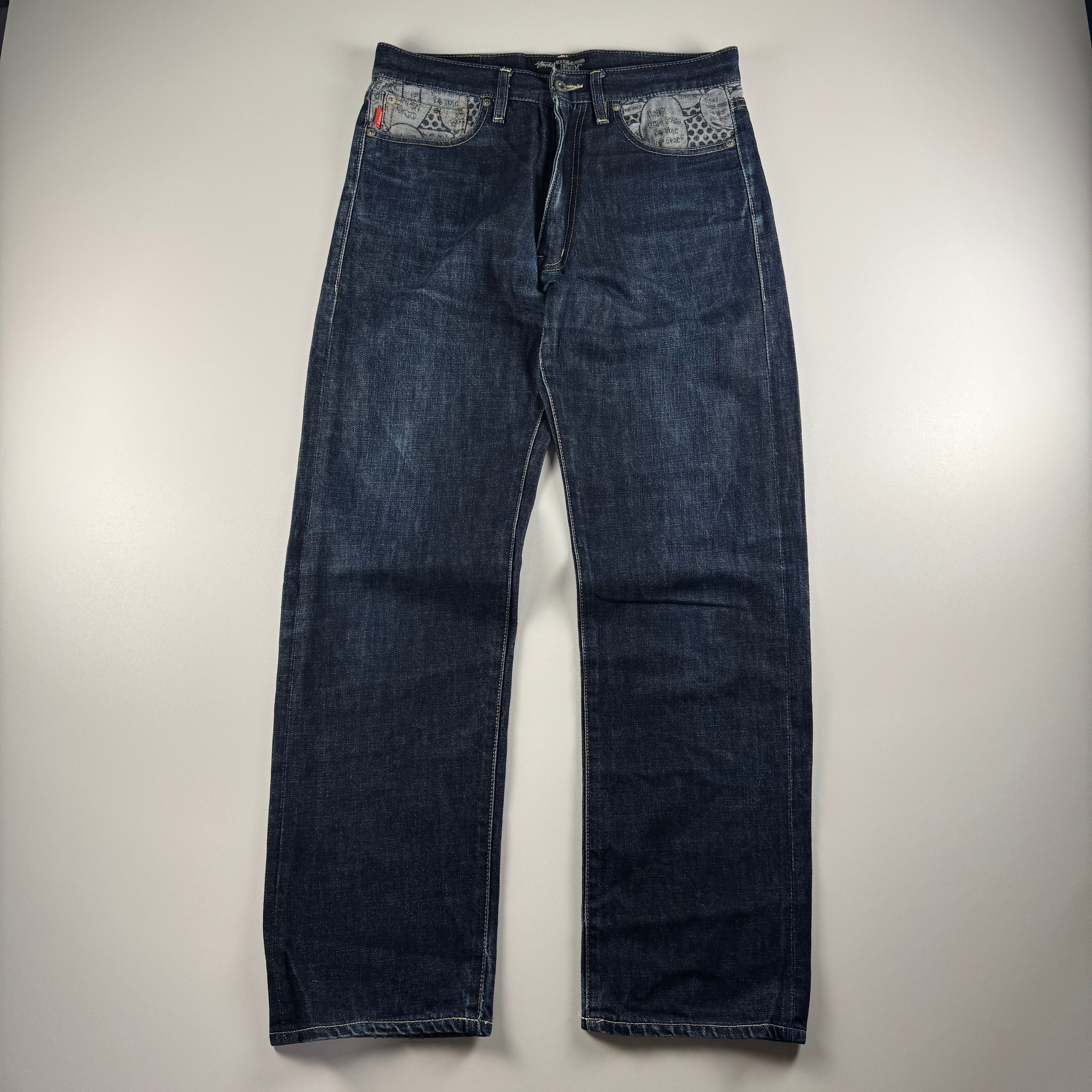 Stussy Patchwork Comic Pants (30)