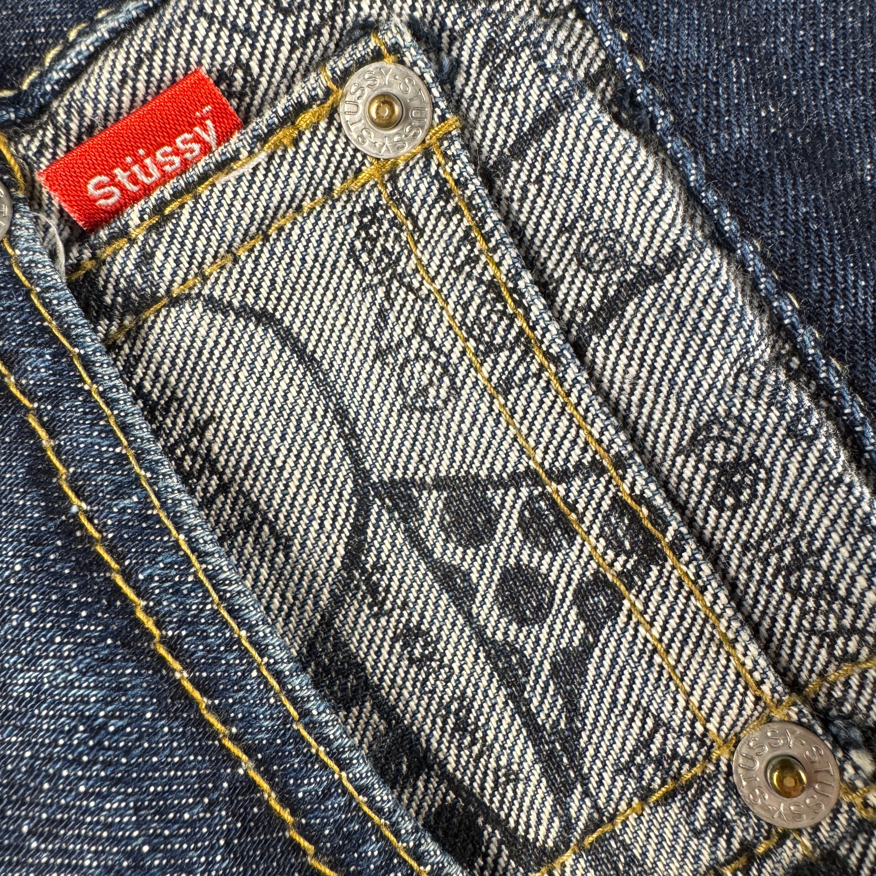 Stussy Patchwork Comic Pants (30)