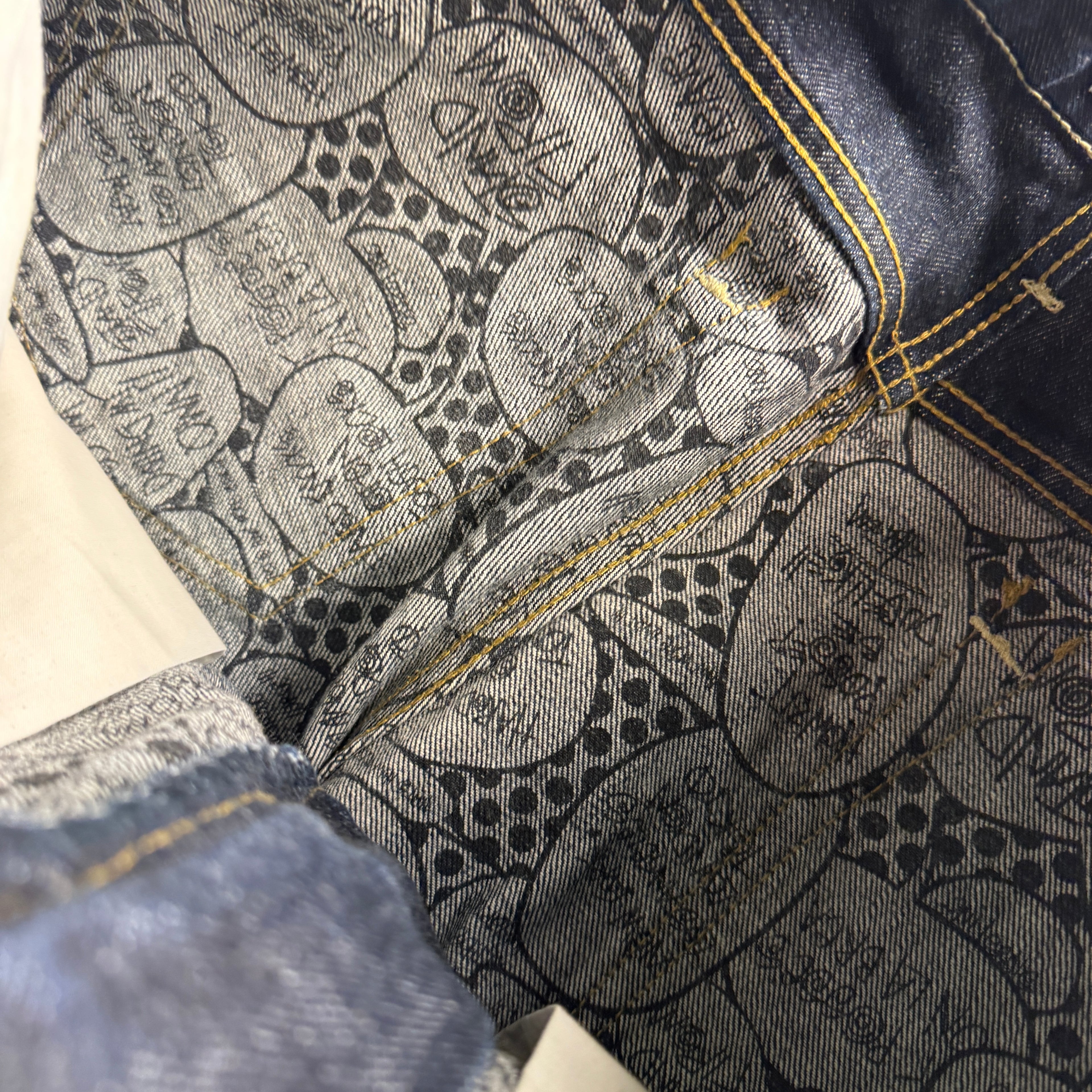 Stussy Patchwork Comic Pants (30)