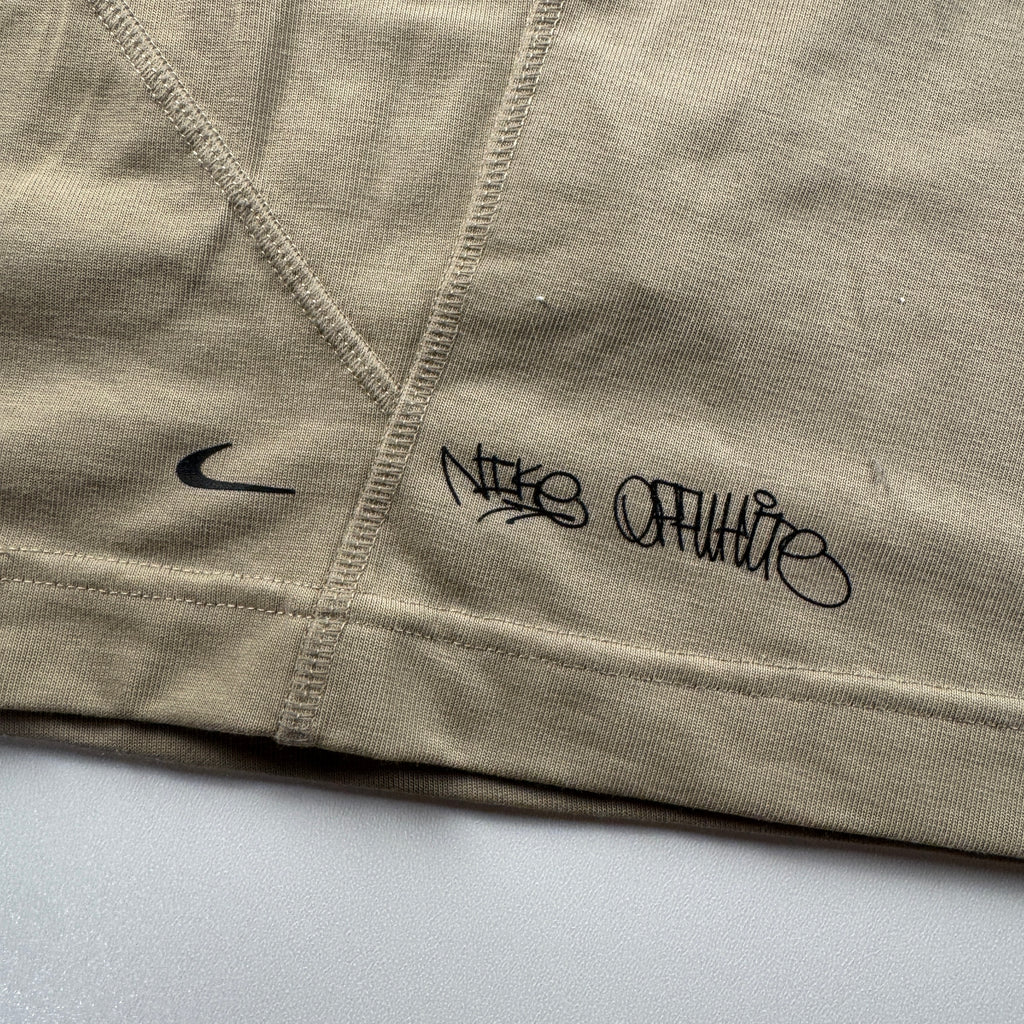 Nike x Off-White Oversized Beige Tee (XL)