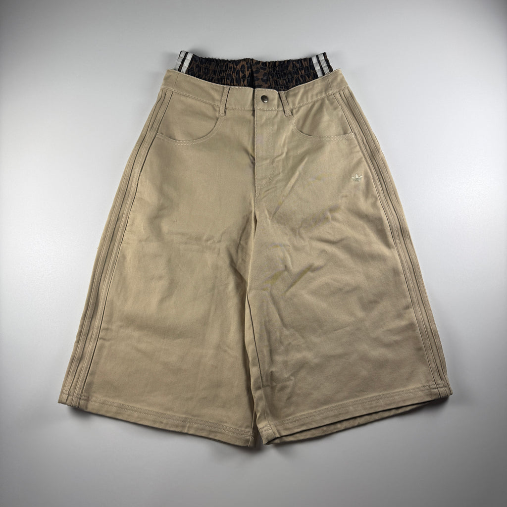 Adidas Firebird Utility Beige Shorts (M)