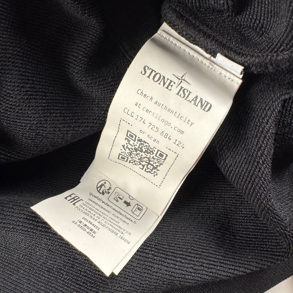 Stone Island Black Hoodie (L)