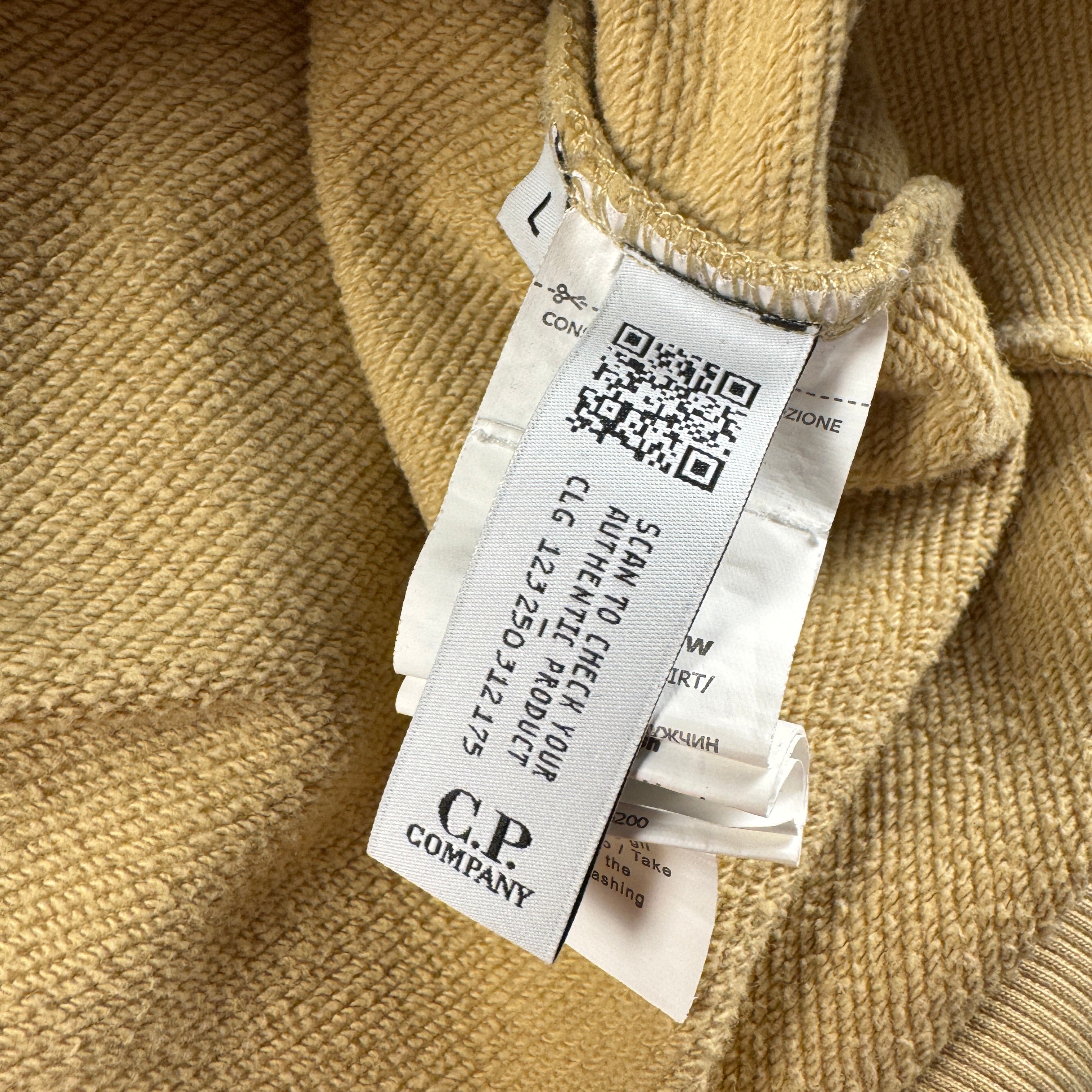 C.P. Company Beige Hoodie (L)
