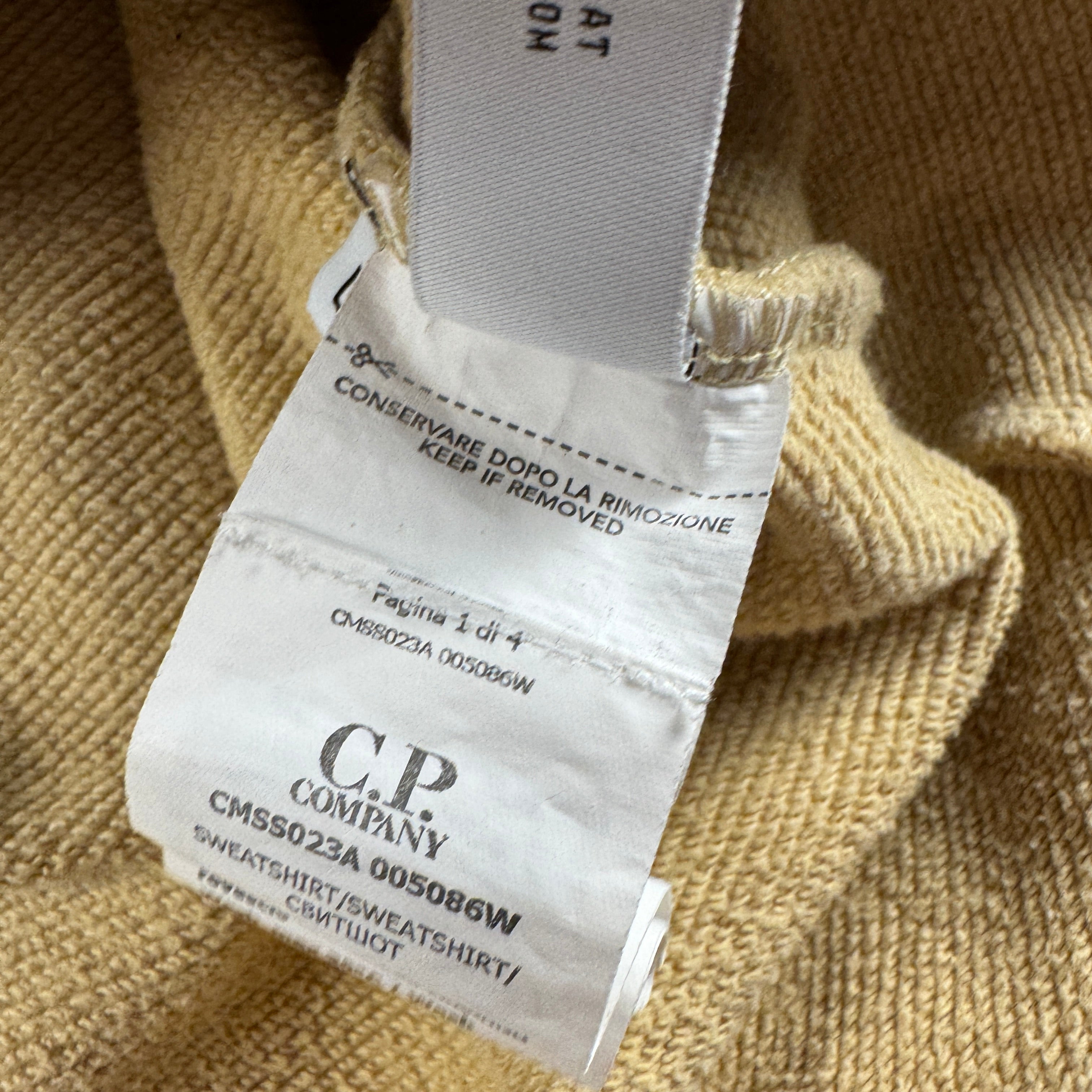 C.P. Company Beige Hoodie (L)