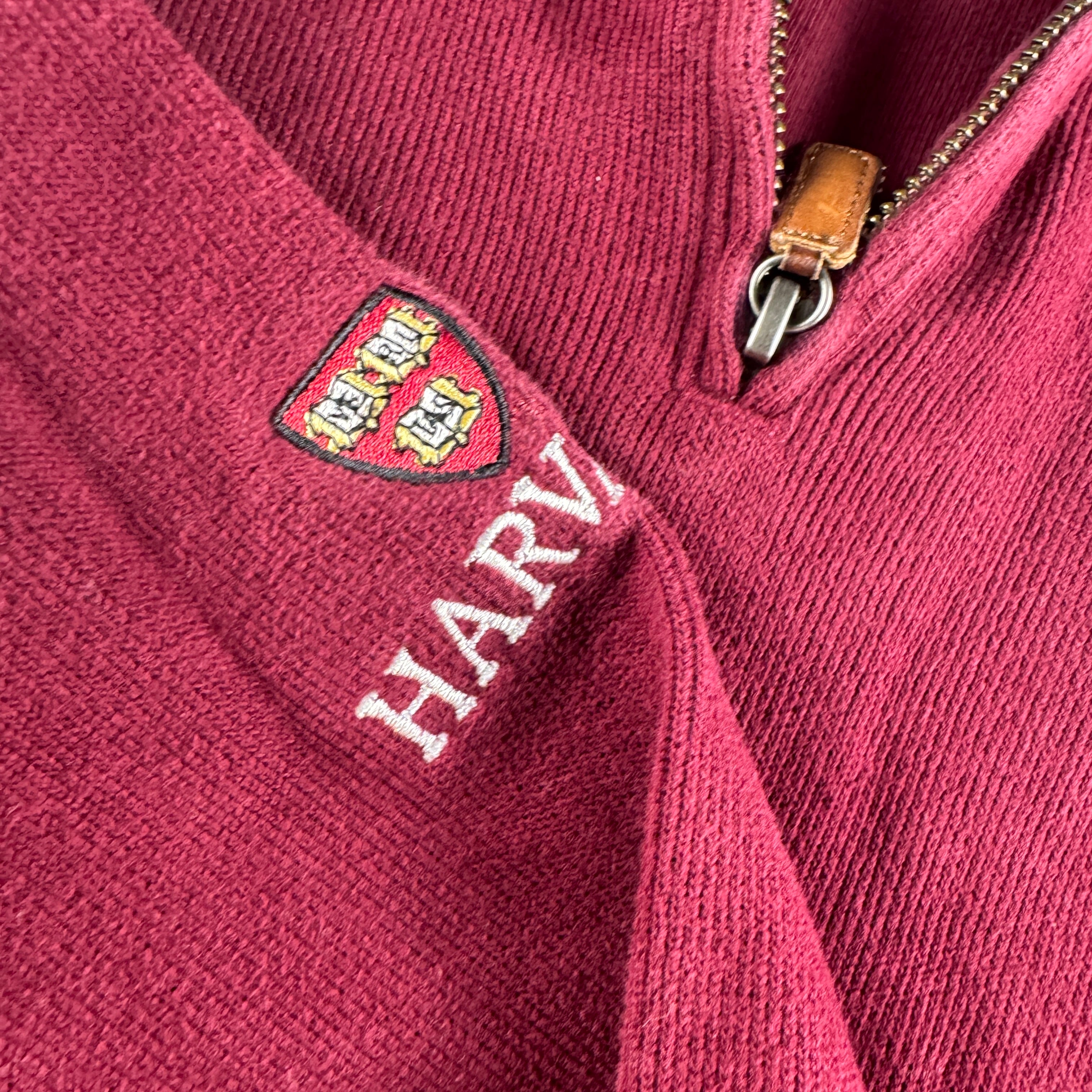 Ralph Lauren Red 1/4 Zip Sweater (L)