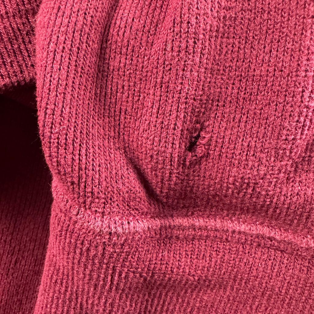 Ralph Lauren Red 1/4 Zip Sweater (L)
