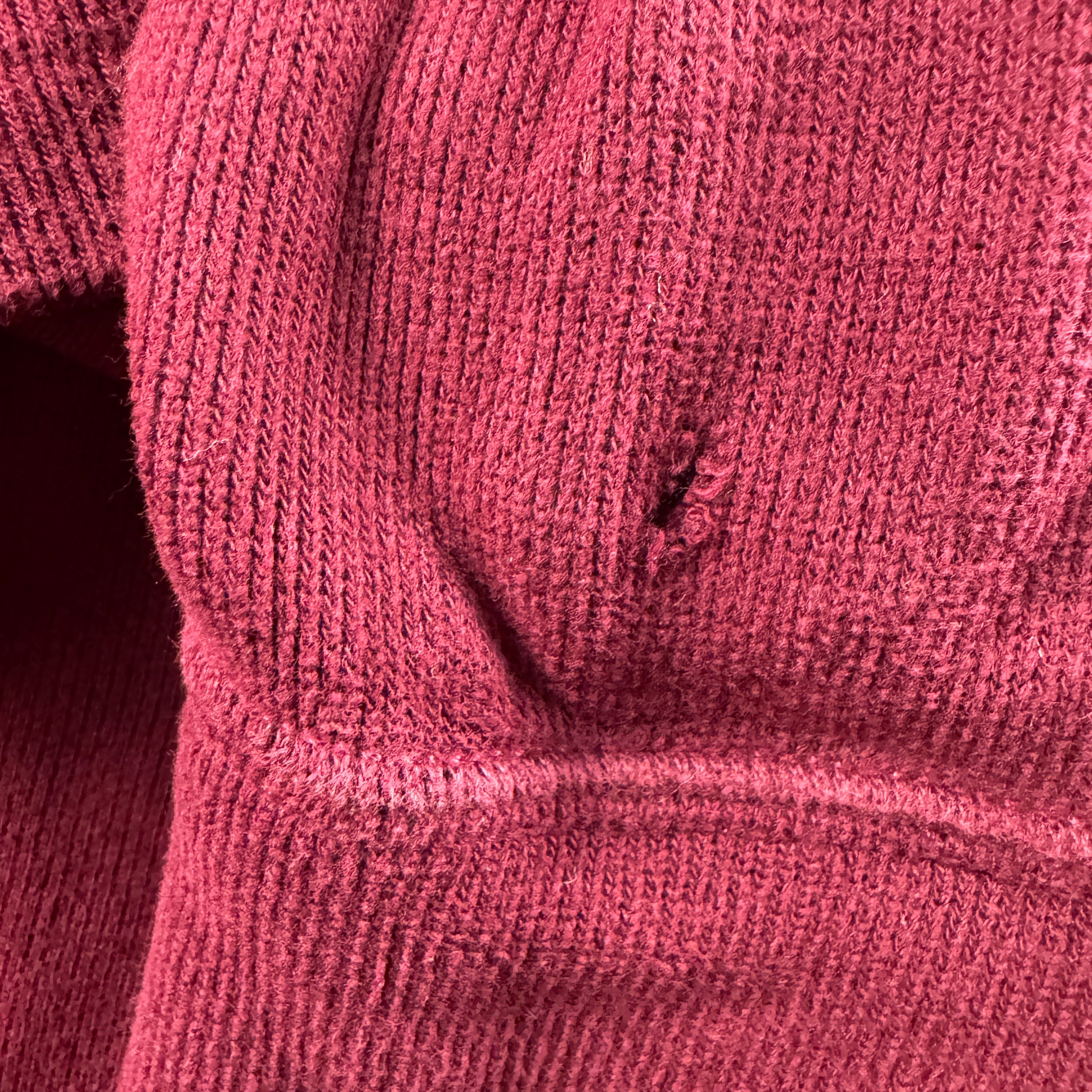 Ralph Lauren Red 1/4 Zip Sweater (L)