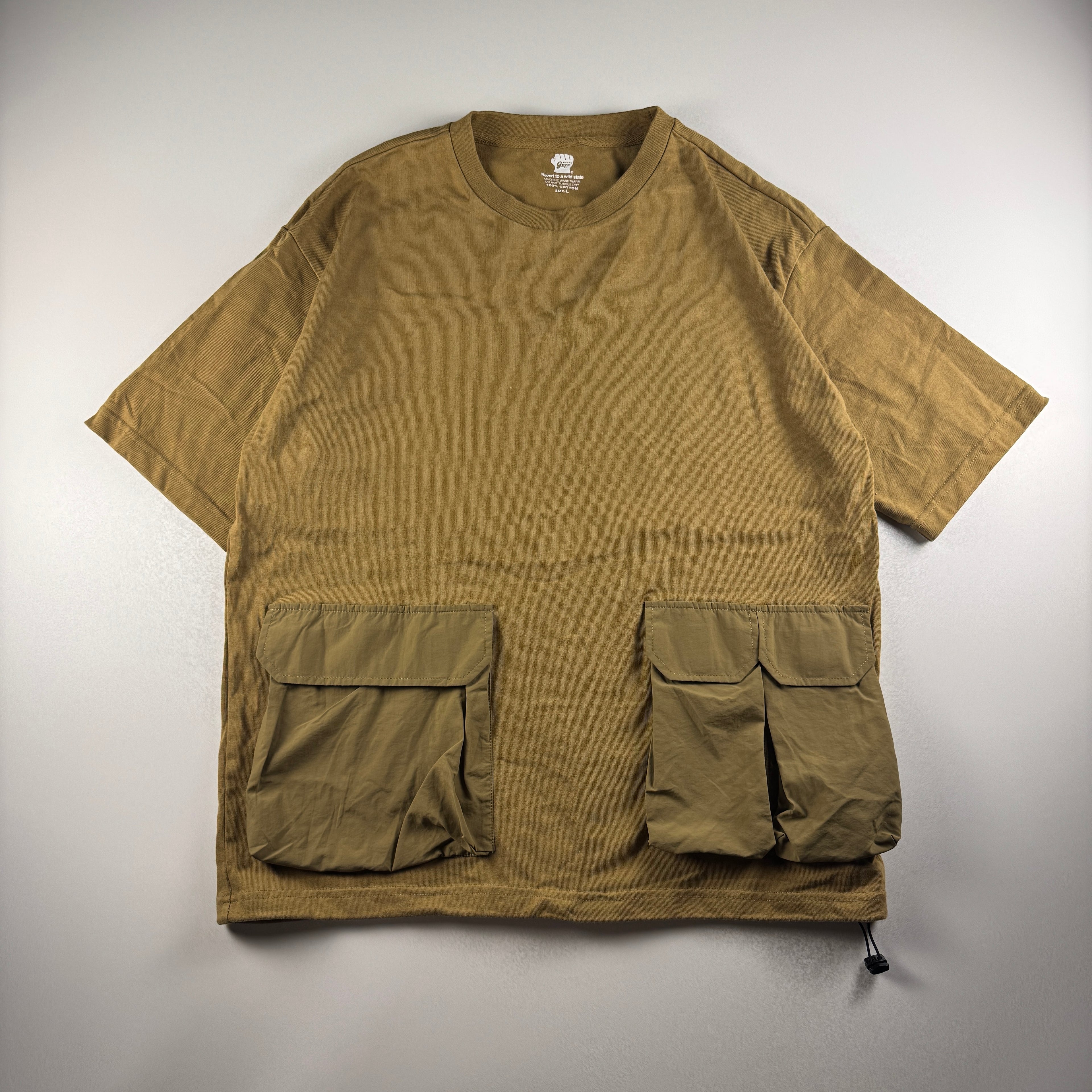 Grip Swany Kaki Pocket Tee (L)