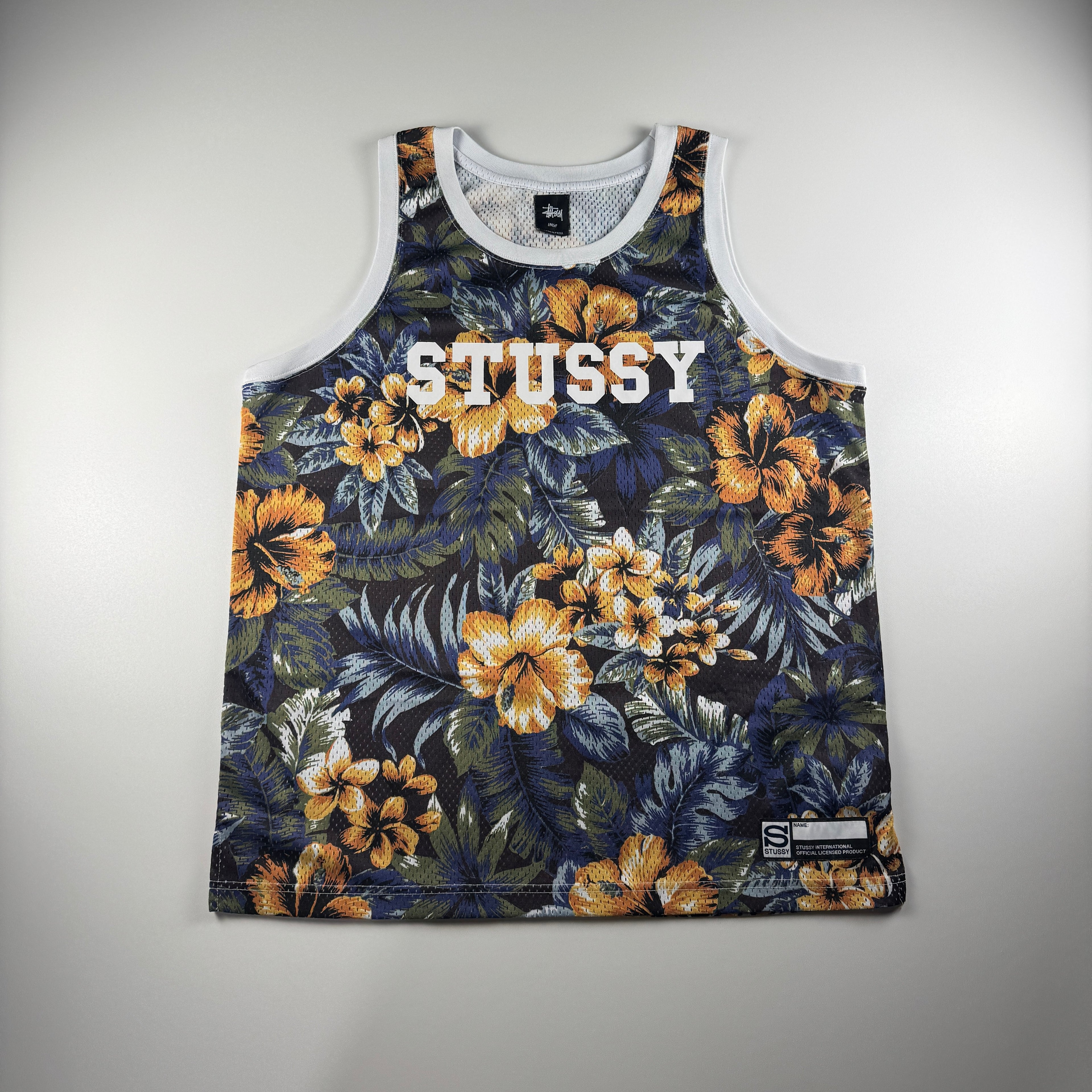 Stussy Hawaiian Flower Jersey (L)