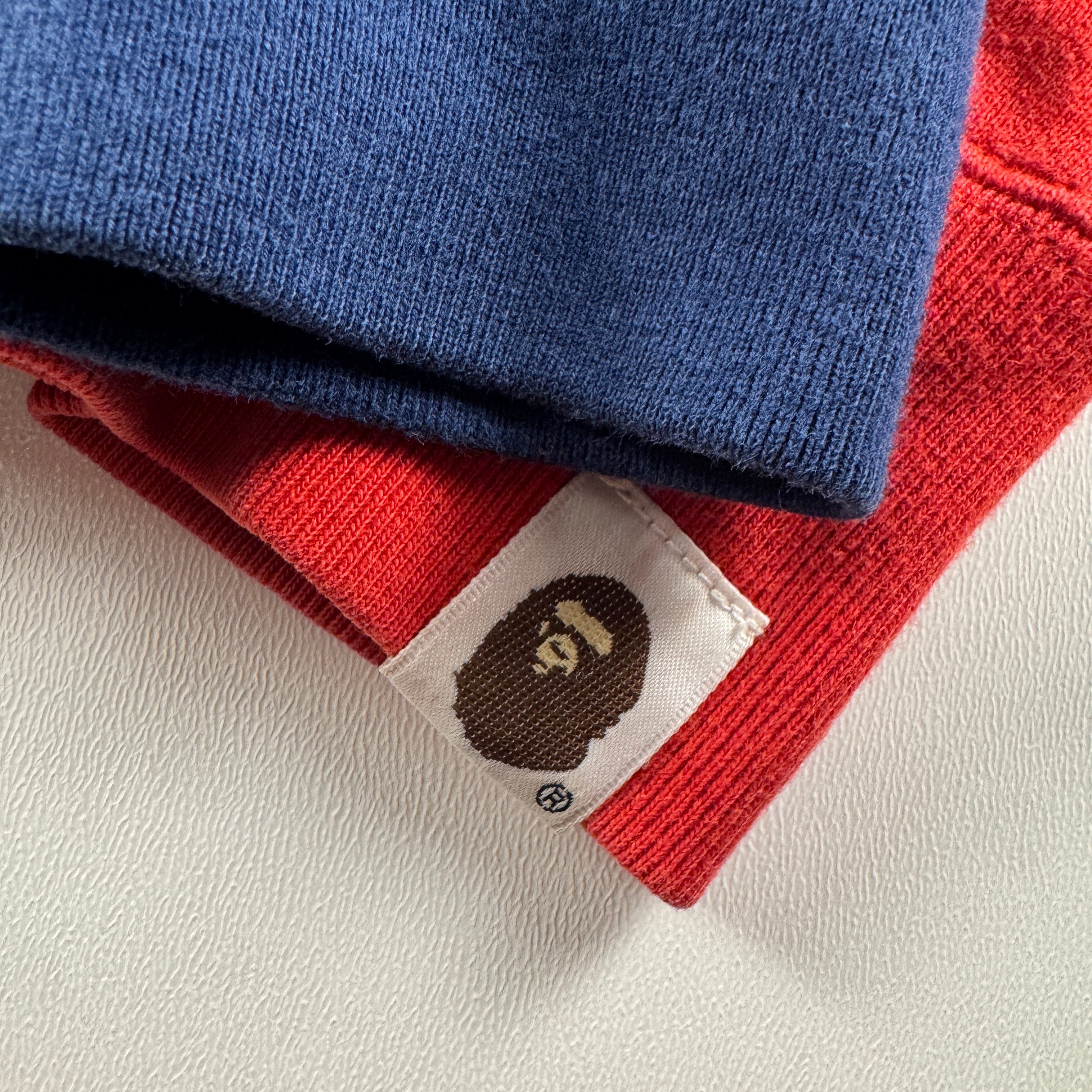 BAPE Baby Milo “BM” Color Block Zip Hoodie (S)