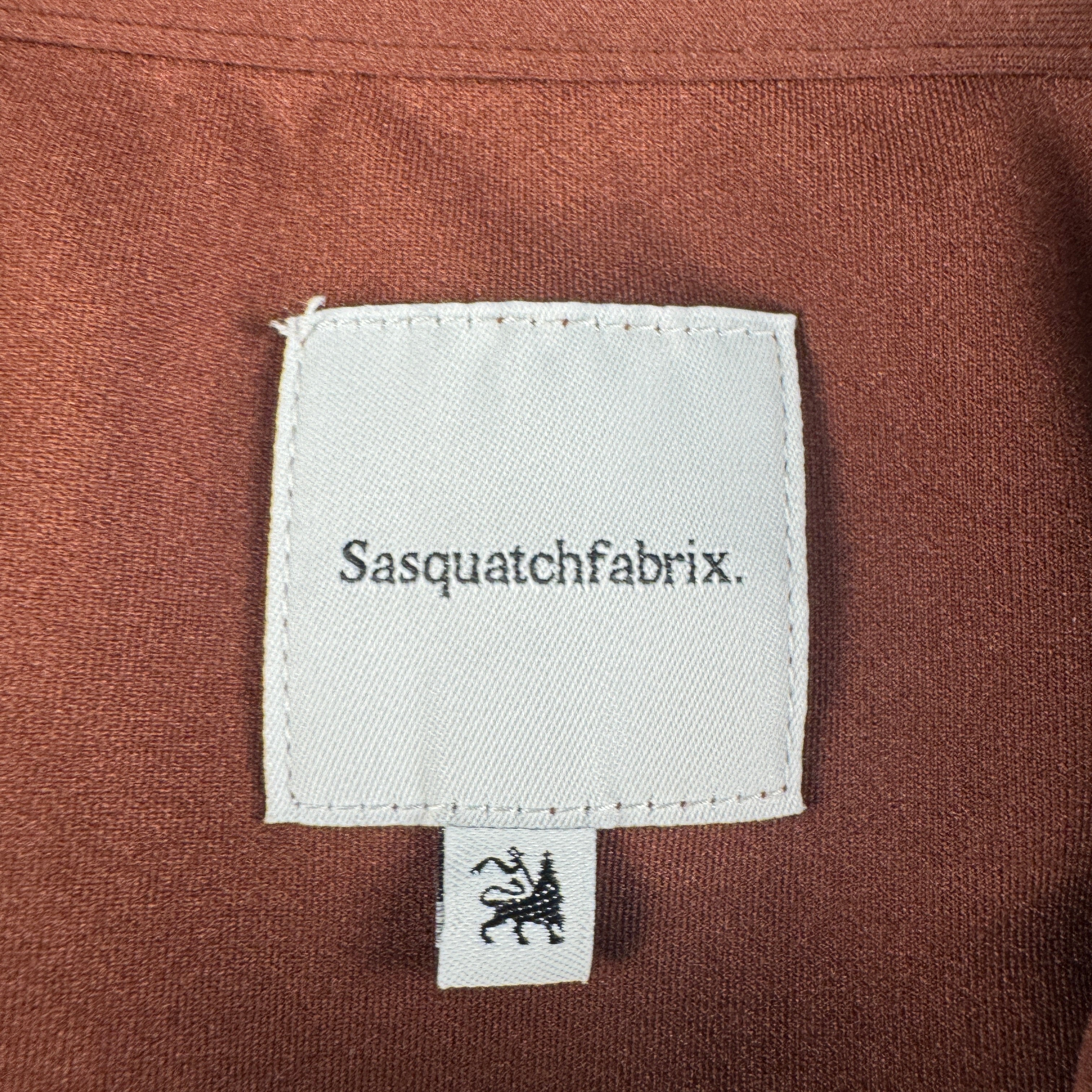 Sasquatchfabrix Lace Tape Track Jacket Brown (L)