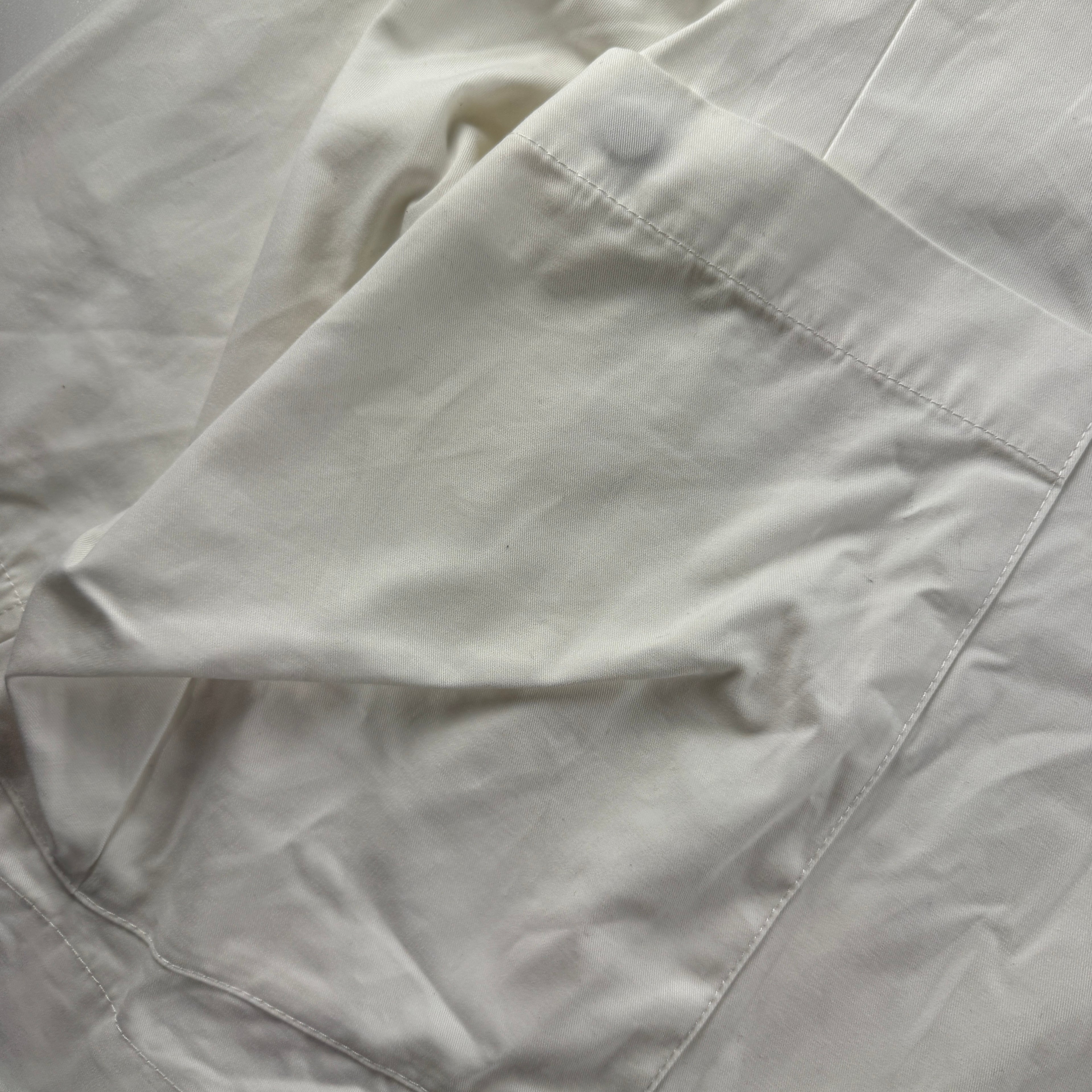 Number Nine Multi-Pocket White Short Sleeve Shirt (3 / L)