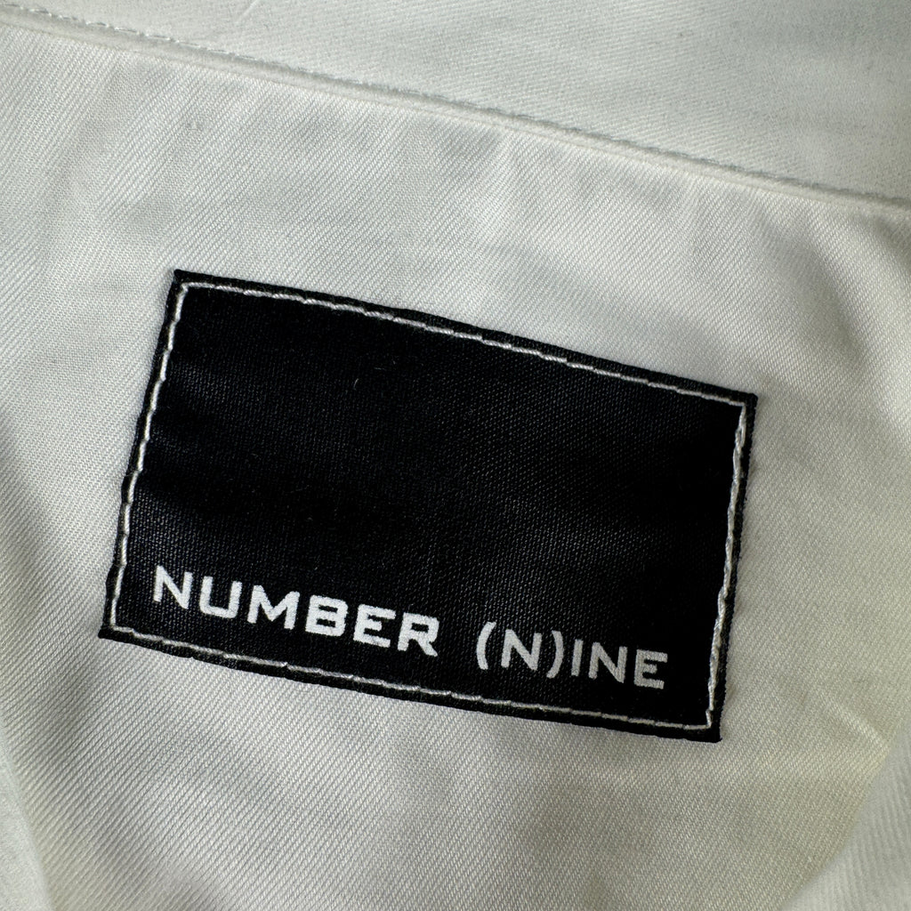 Number Nine Multi-Pocket White Short Sleeve Shirt (3 / L)