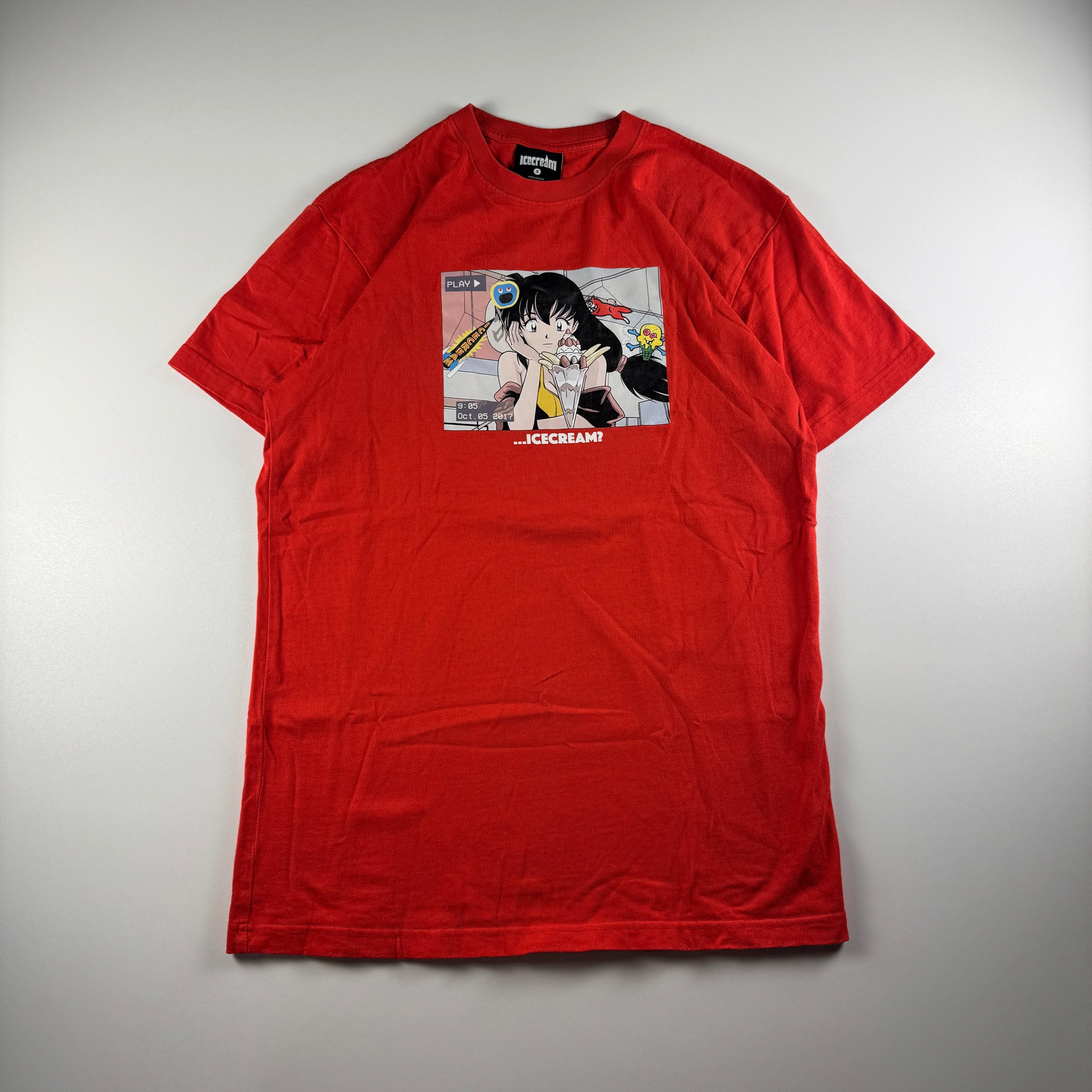 Ice Cream Again Red Tee (S)