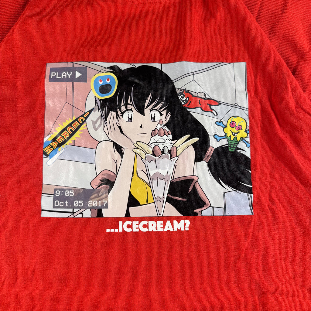Ice Cream Again Red Tee (S)