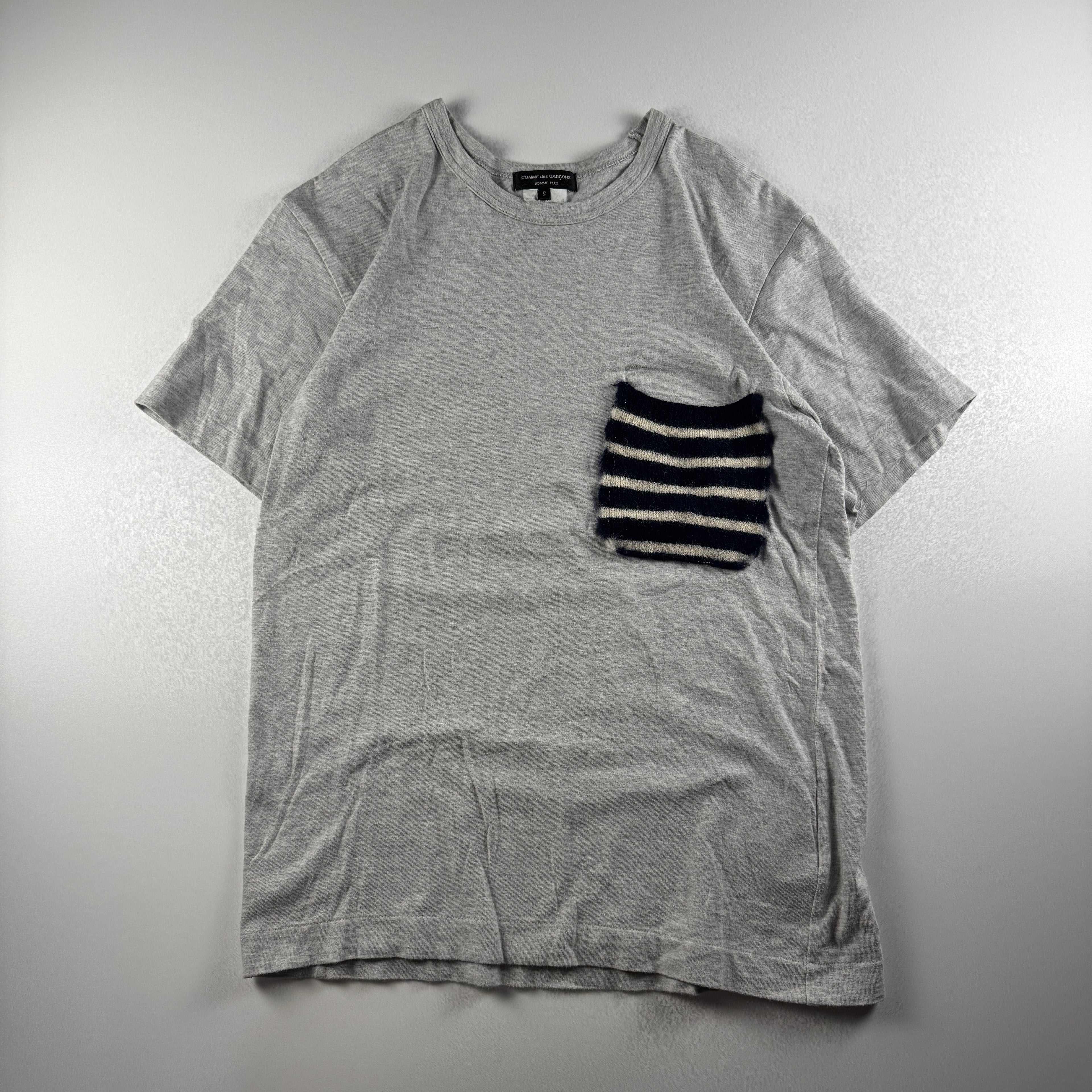 Comme des Garçons Homme Plus Pocket Grey Tee (S)