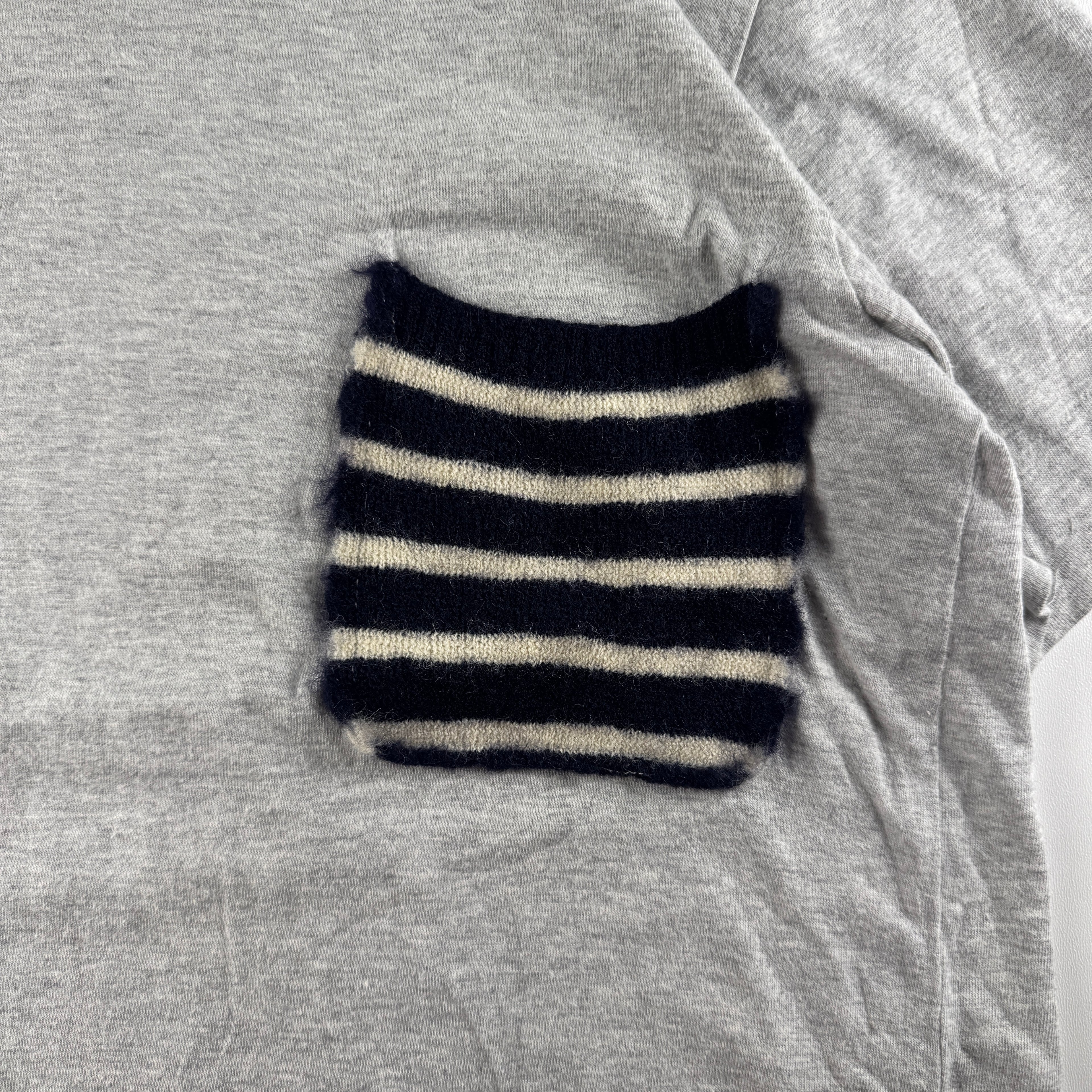 Comme des Garçons Homme Plus Pocket Grey Tee (S)