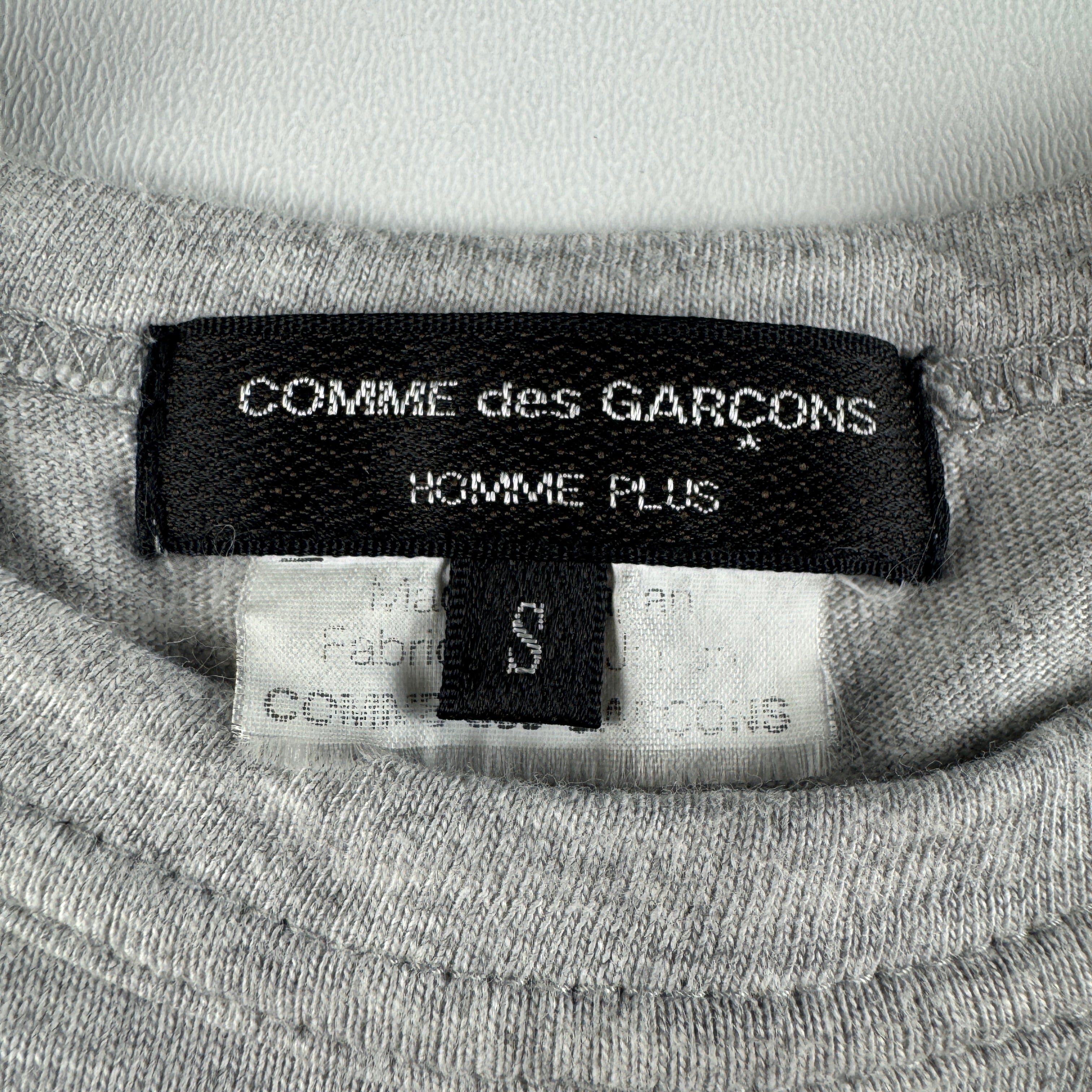 Comme des Garçons Homme Plus Pocket Grey Tee (S)