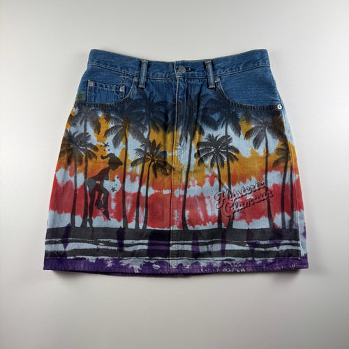 Hysteric Glamour Tie-dye Mini Skirt Kinky (27)