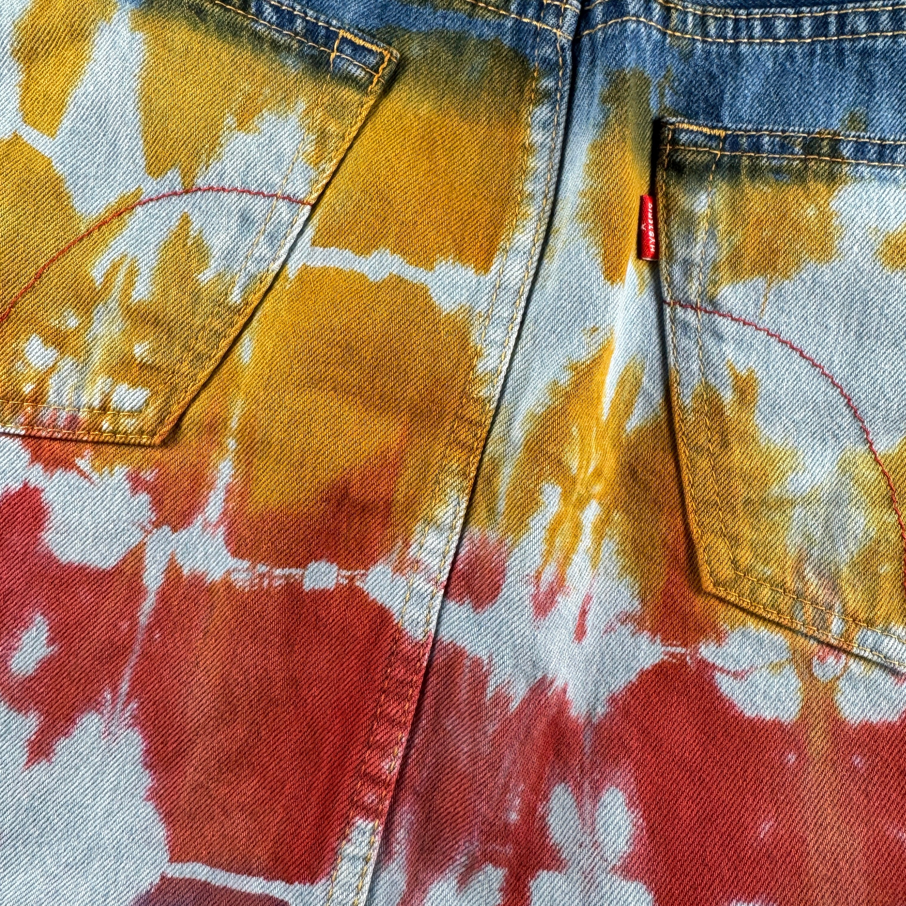 Hysteric Glamour Tie-dye Mini Skirt Kinky (27)