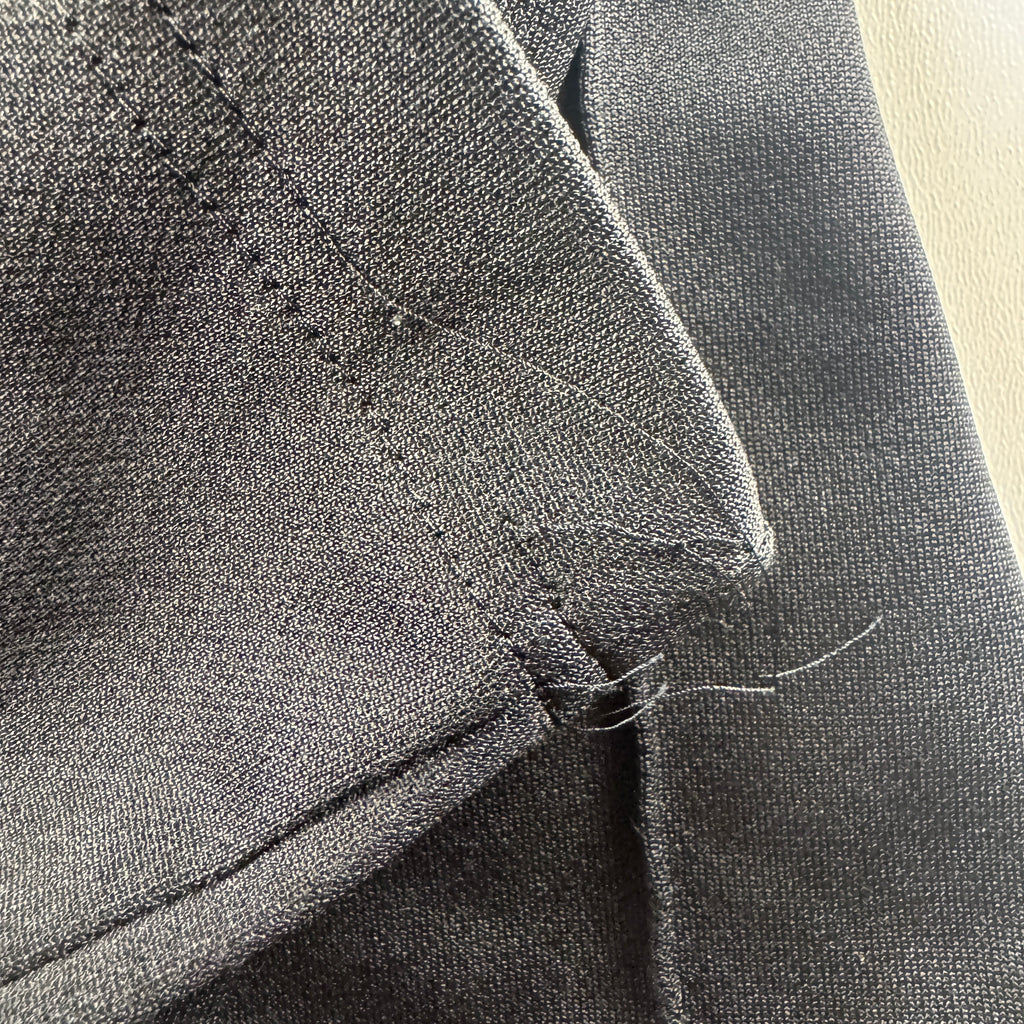 Needles Black Blue Line Track Pants (M)