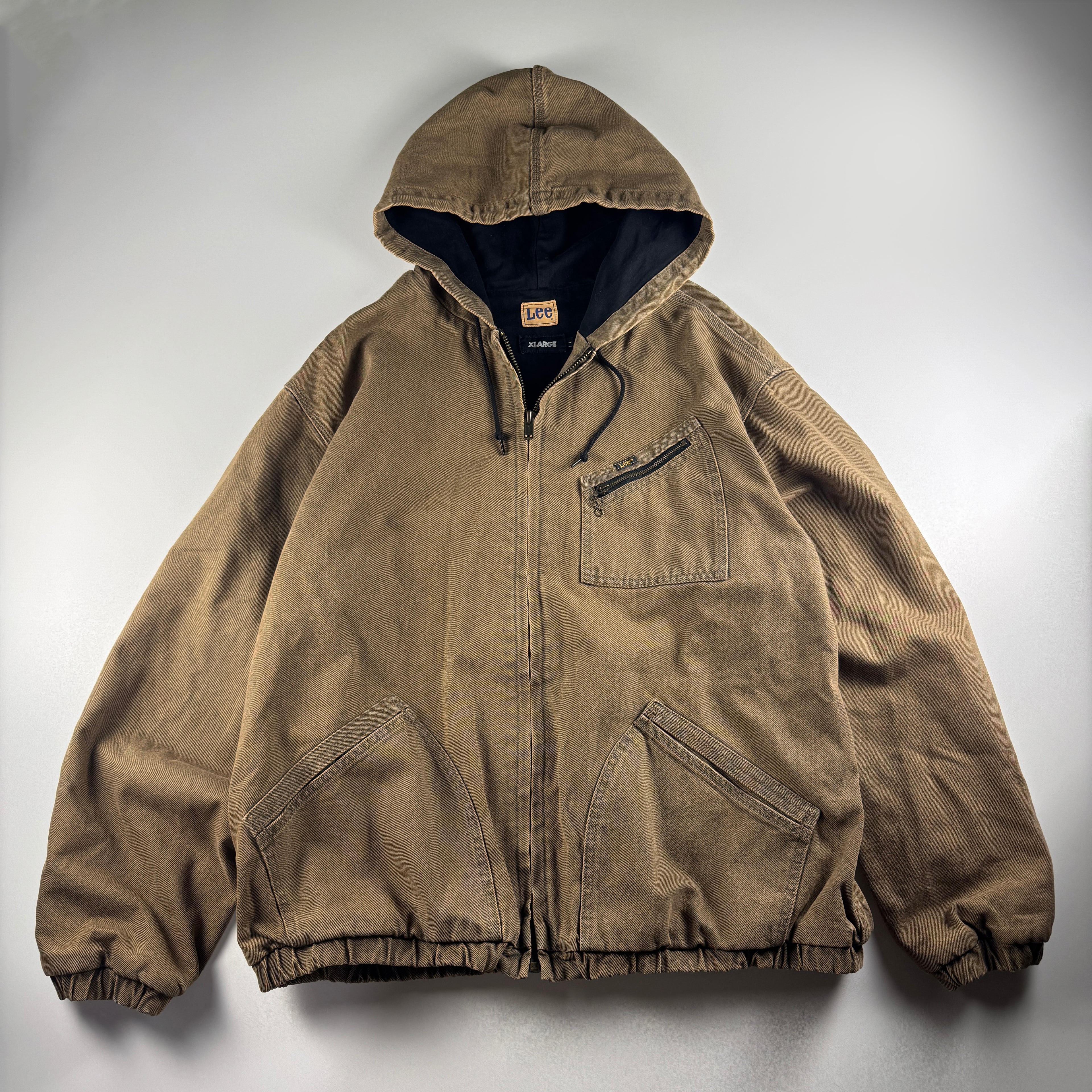 xLarge x LEE Overdyed Heavyweight Denim Jacket (L)