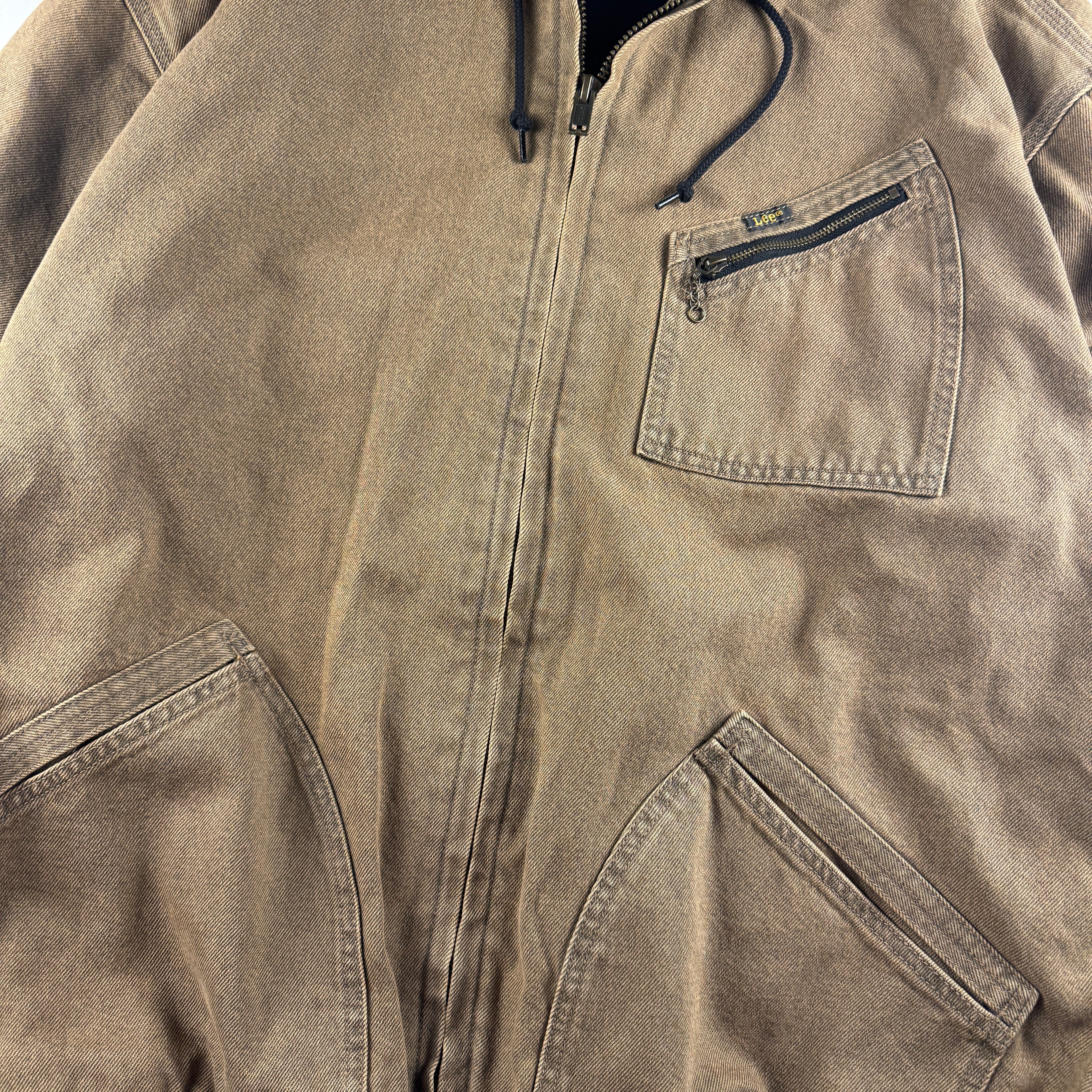 xLarge x LEE Overdyed Heavyweight Denim Jacket (L)