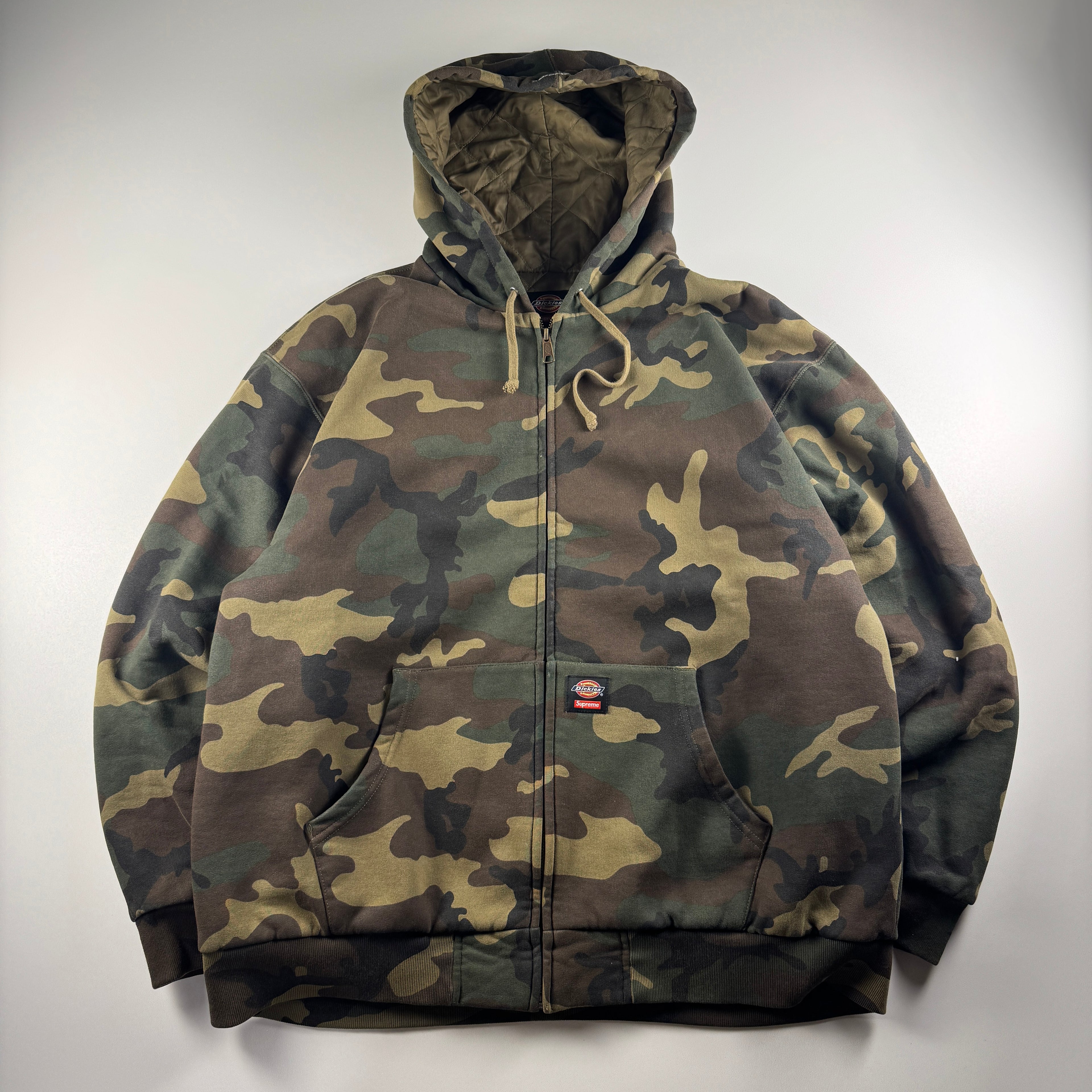 Supreme x Dickies Camo Quilted Jacket (L)