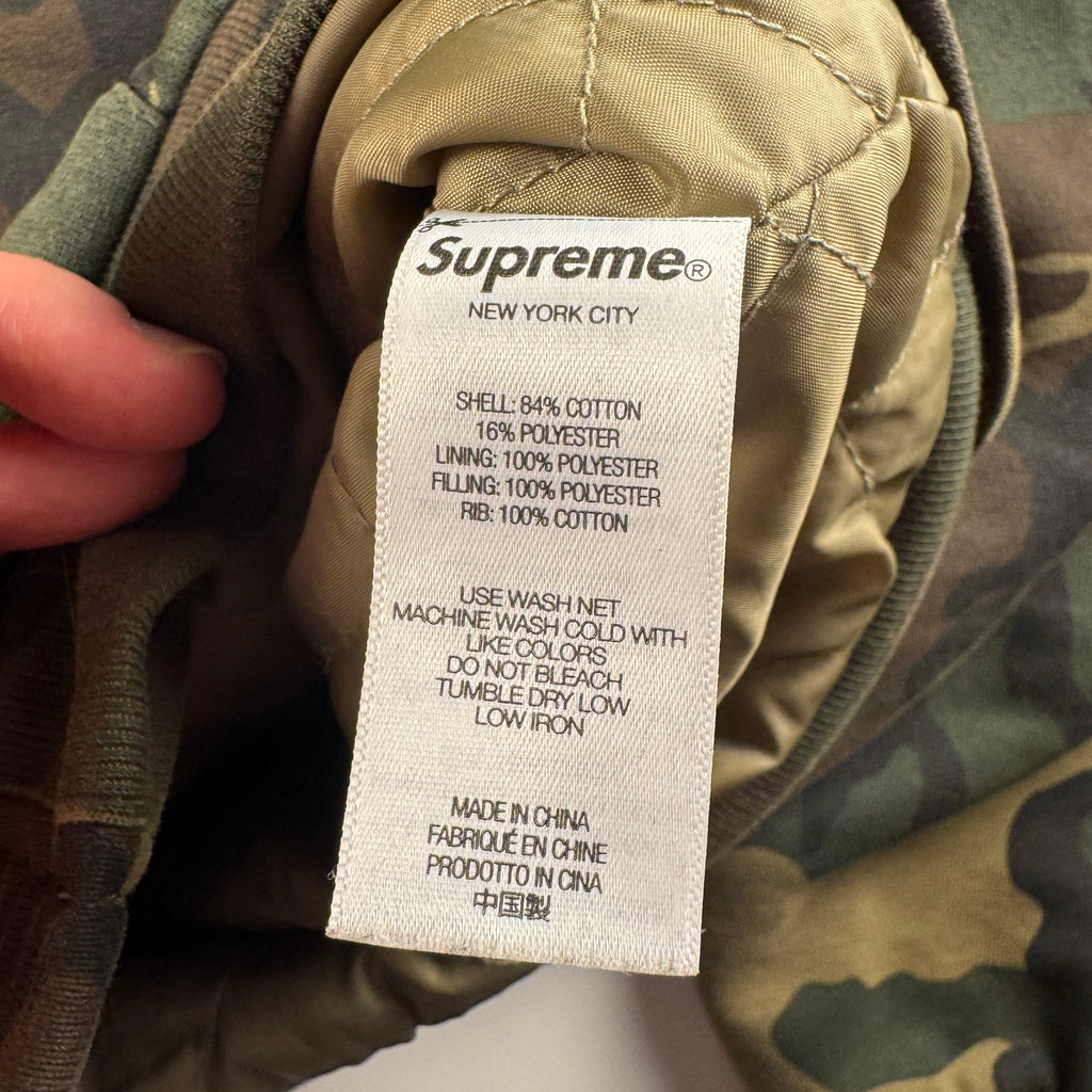 Supreme x Dickies Camo Quilted Jacket (L)