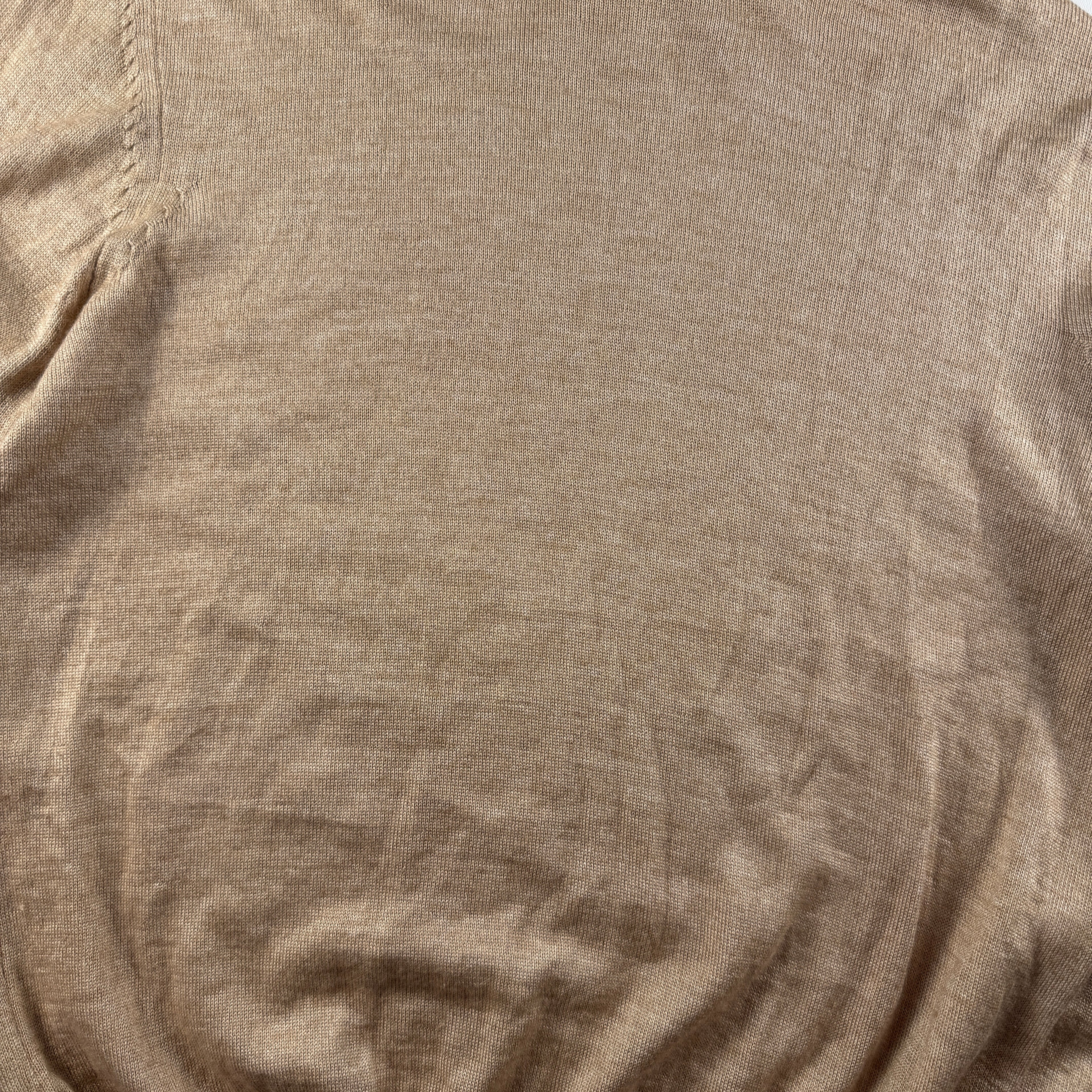 Gucci Vintage Brown Knitted High Gauge Sweater (L)