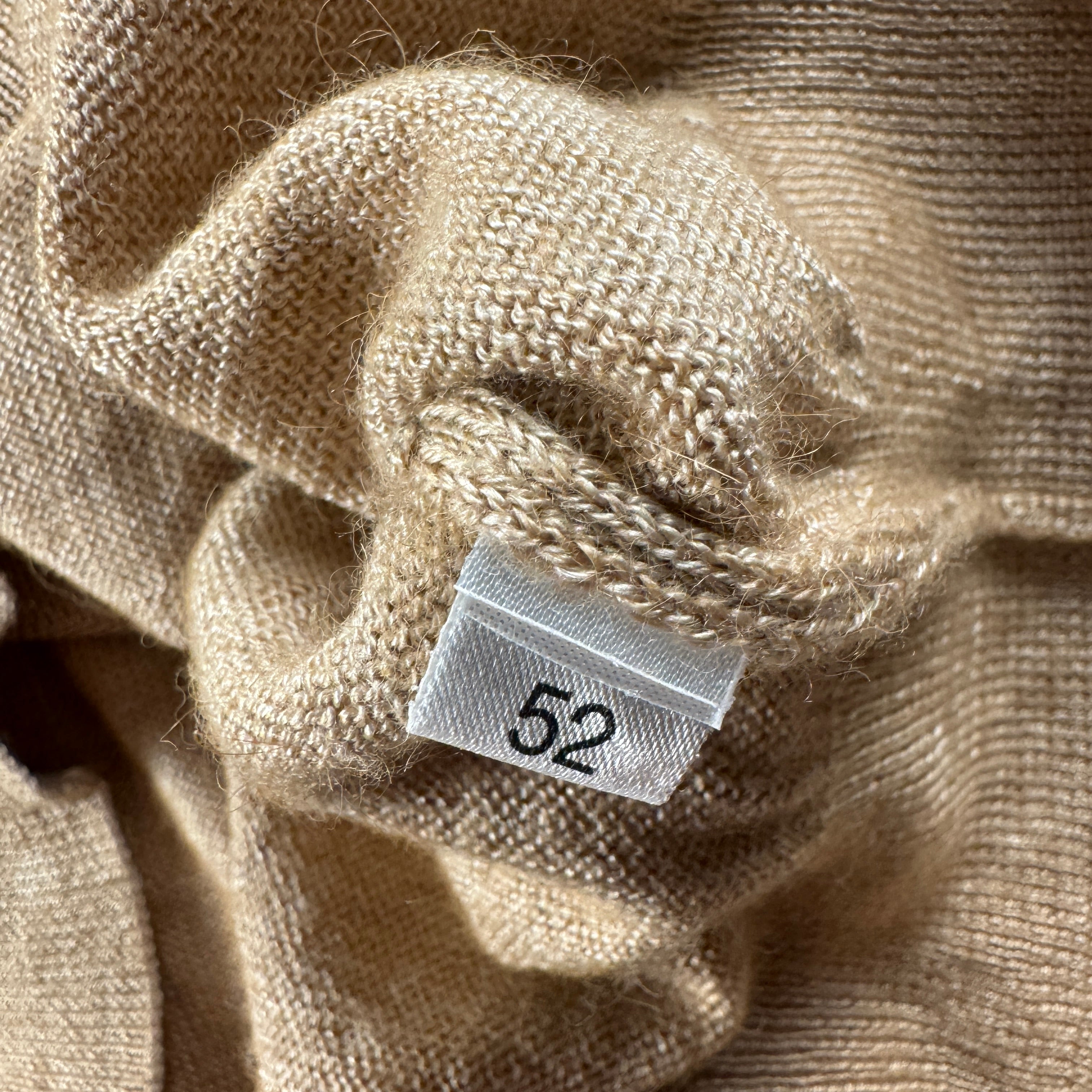 Gucci Vintage Brown Knitted High Gauge Sweater (L)