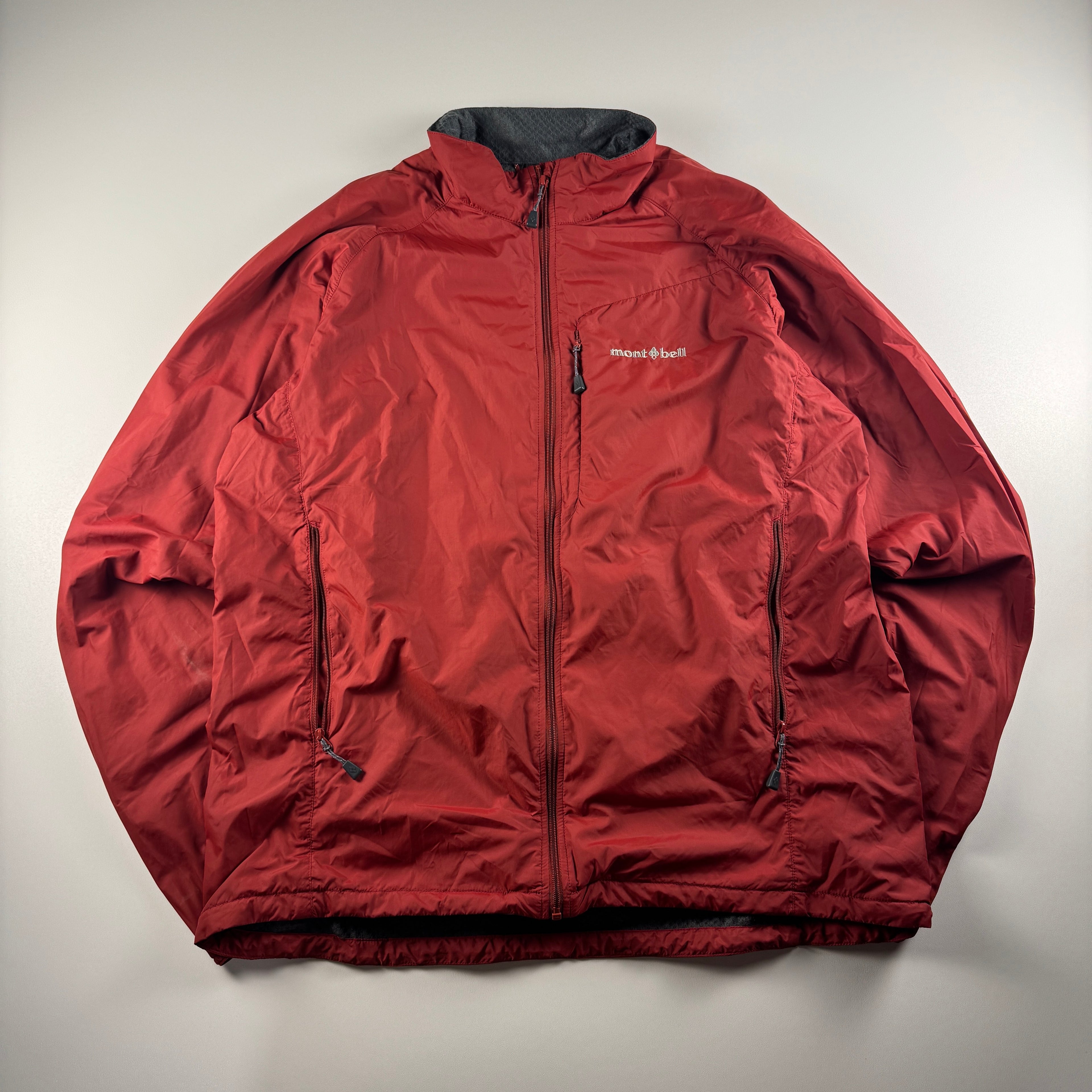Montbell Red Climaplus Mesh Jacket (L)