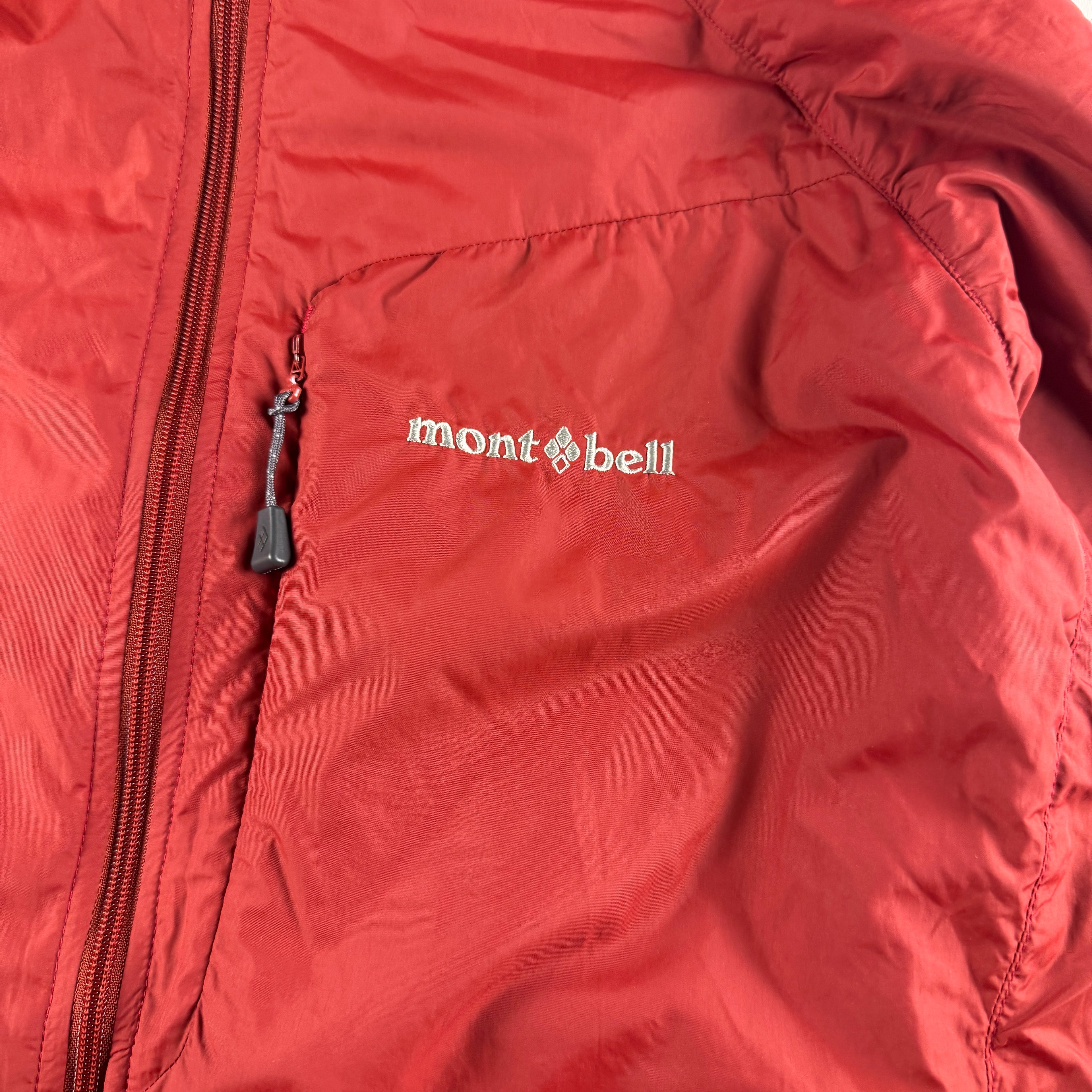 Montbell Red Climaplus Mesh Jacket (L)