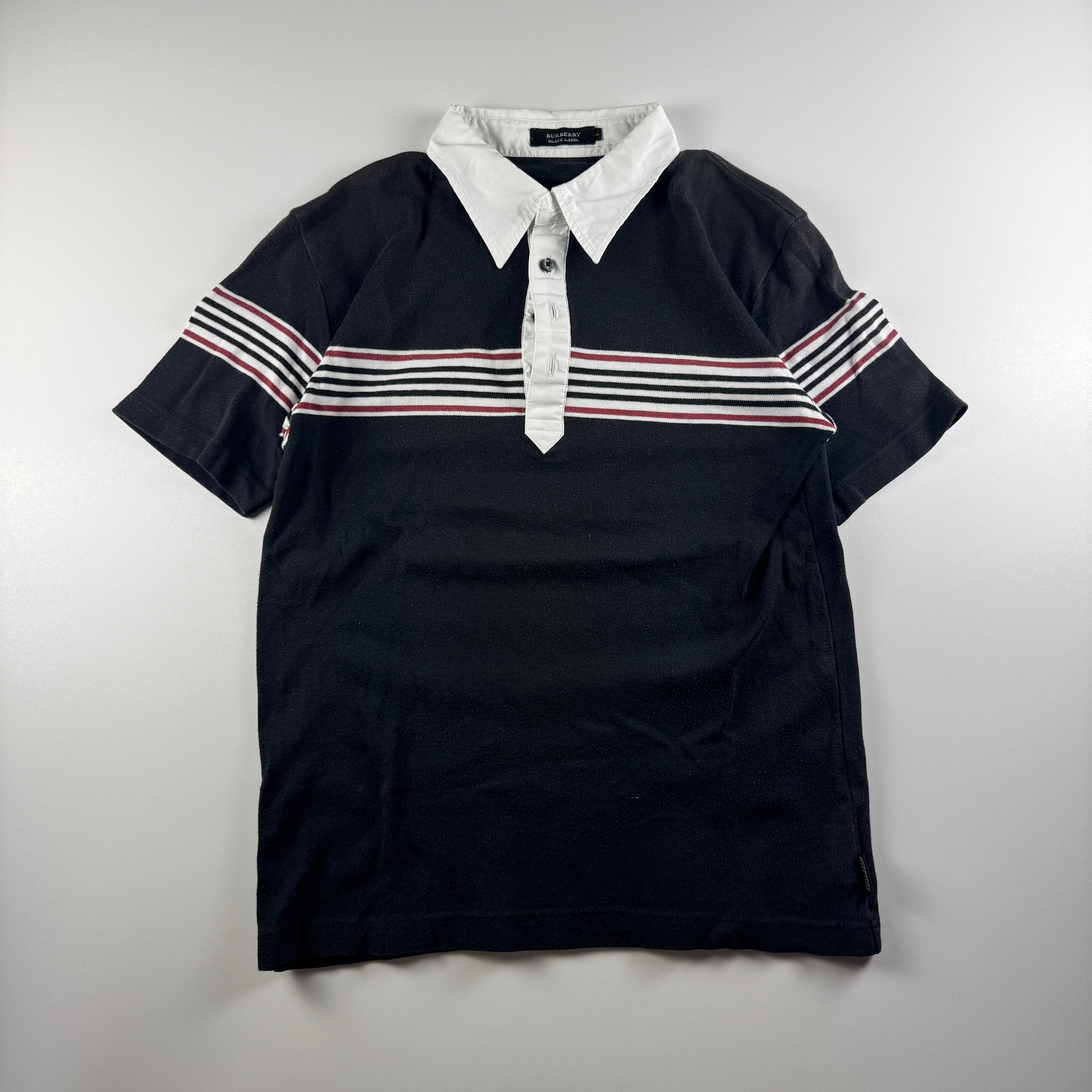 Burberry Black Lined Polo (2 / S)