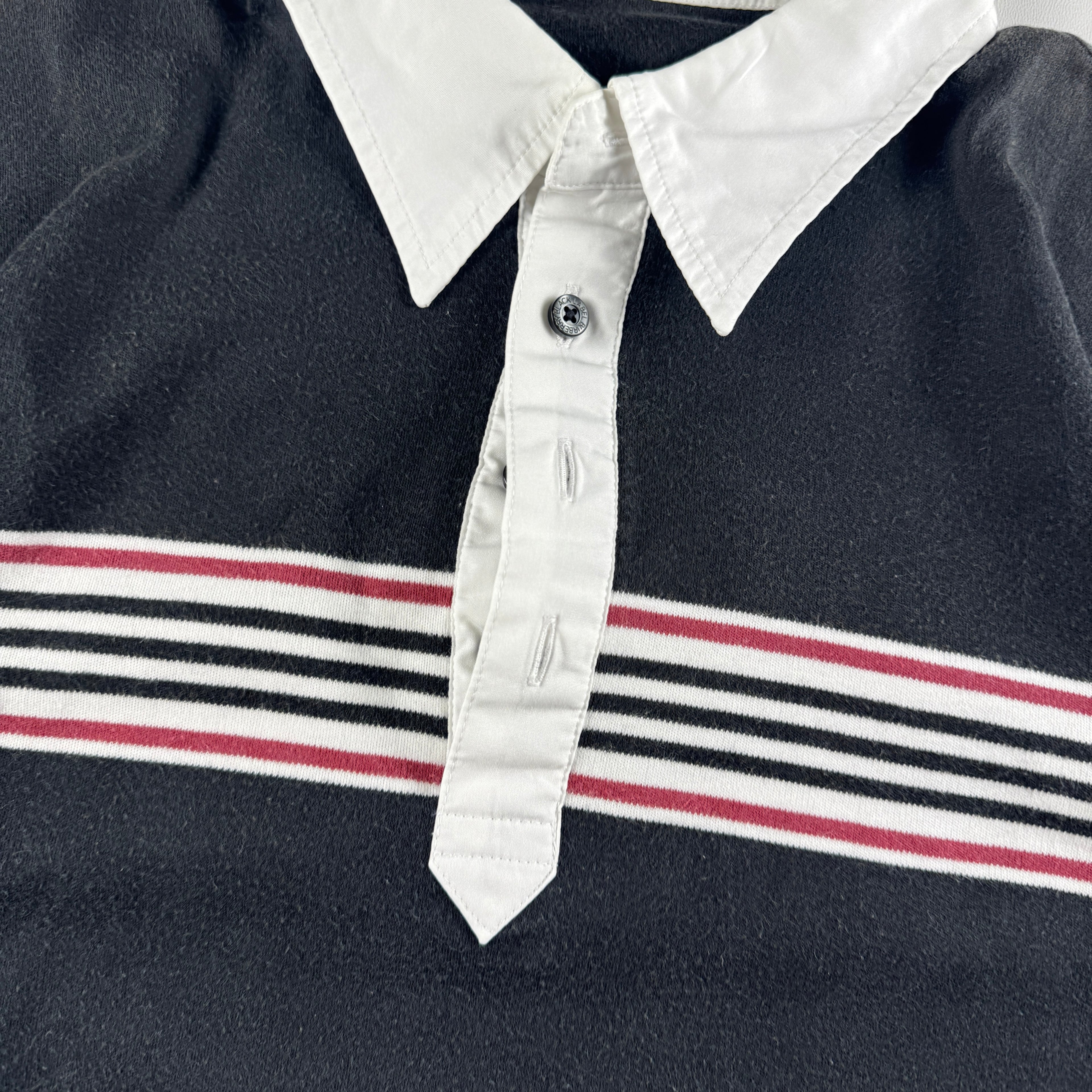 Burberry Black Lined Polo (2 / S)