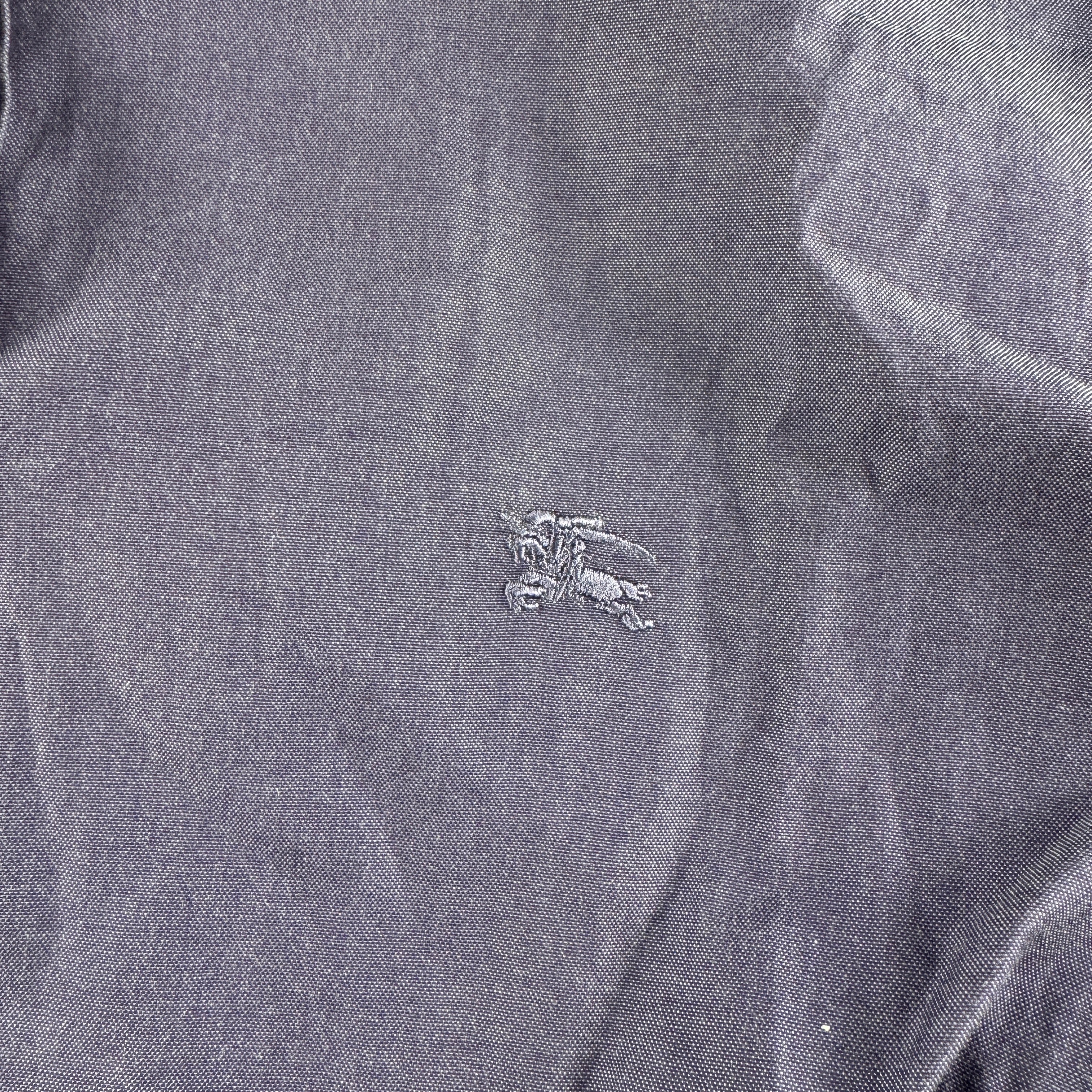 Burberry Purple Half Sleeve Shirt (46)