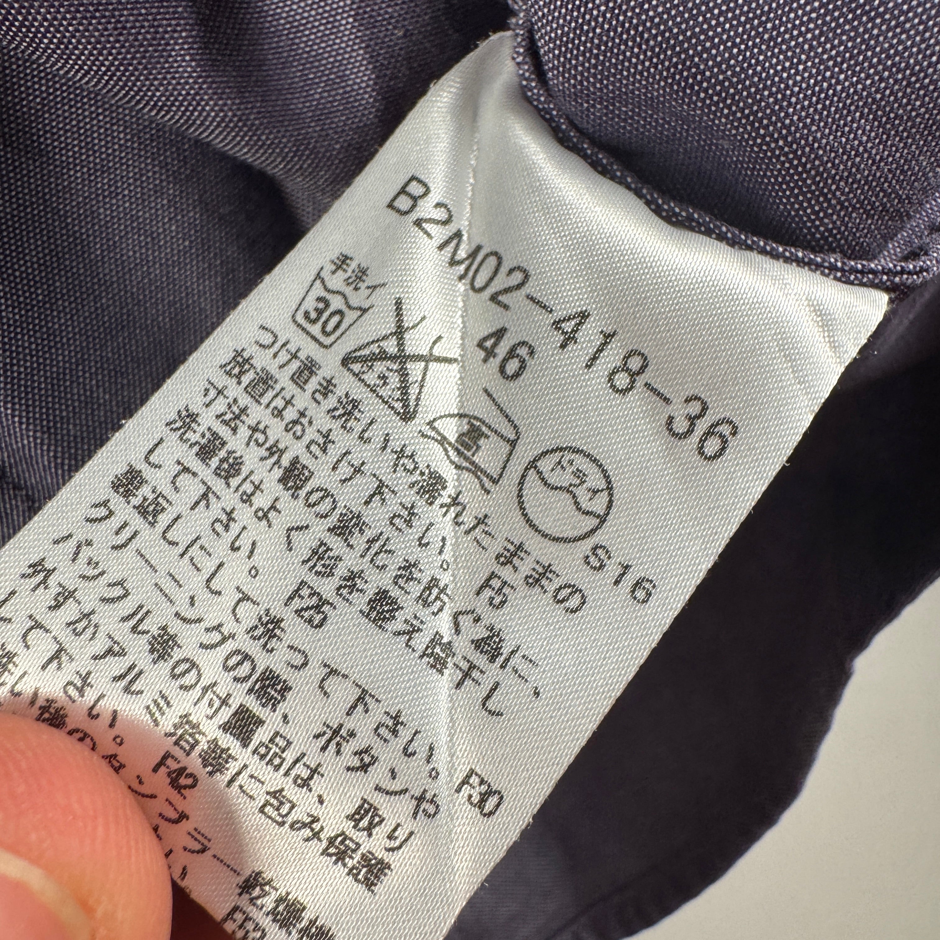 Burberry Purple Half Sleeve Shirt (46)