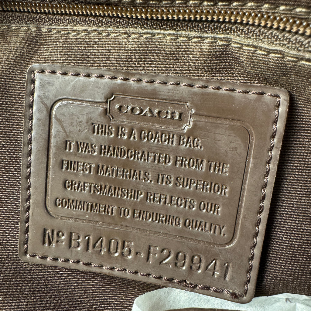 Coach Signature Shoulder Bag