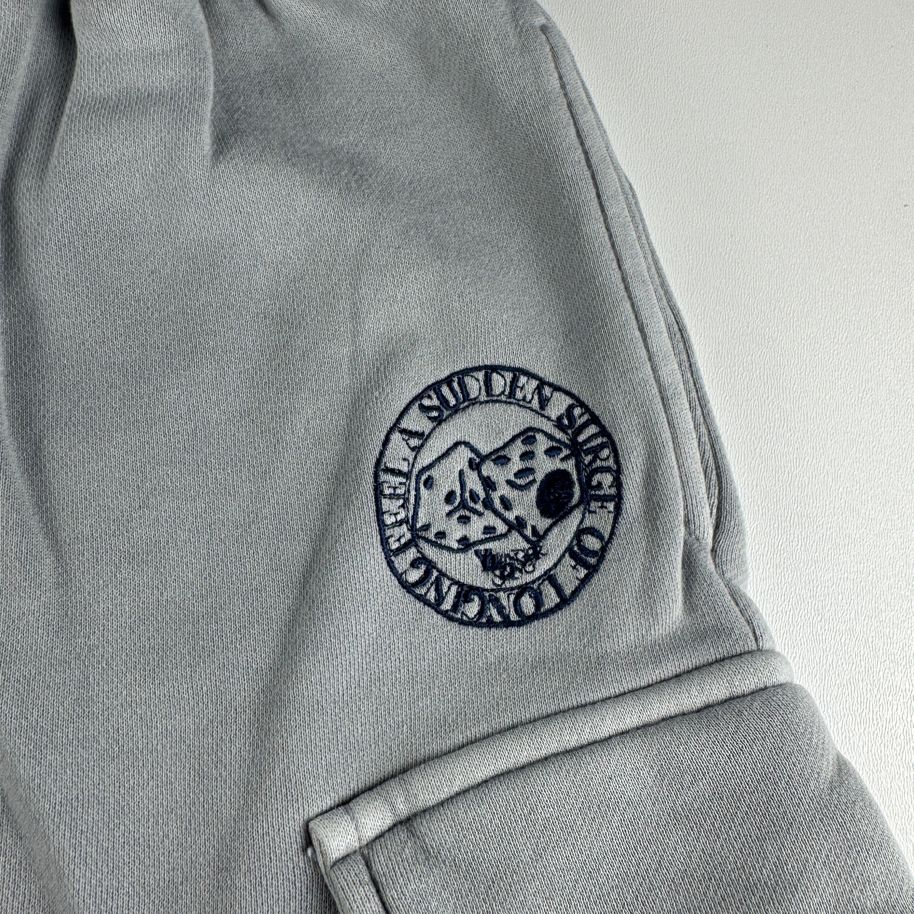 Younger Song Cargo Sweat Shorts Grey (M)