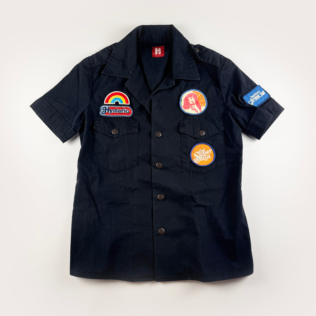 Hysteric Glamour Short Sleeve Patchwork S/S Shirt (S)