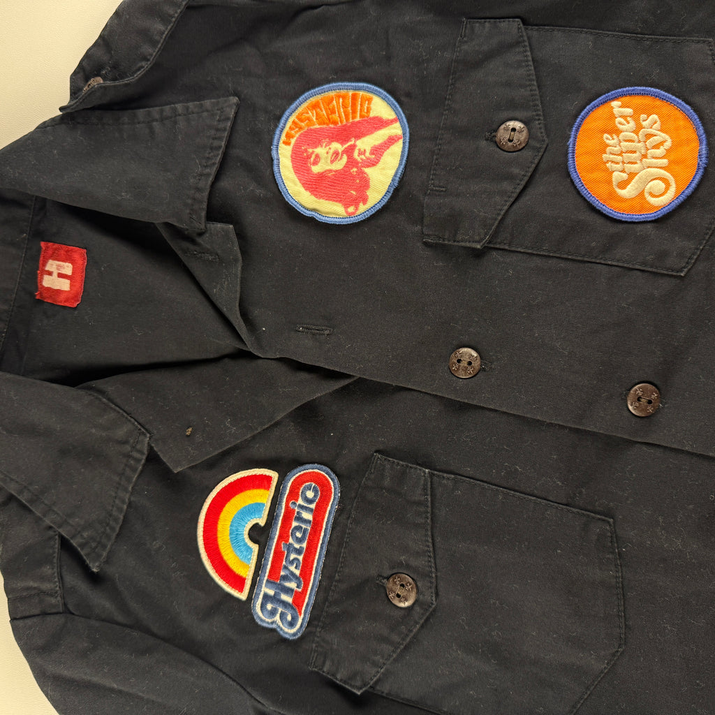 Hysteric Glamour Short Sleeve Patchwork S/S Shirt (S)