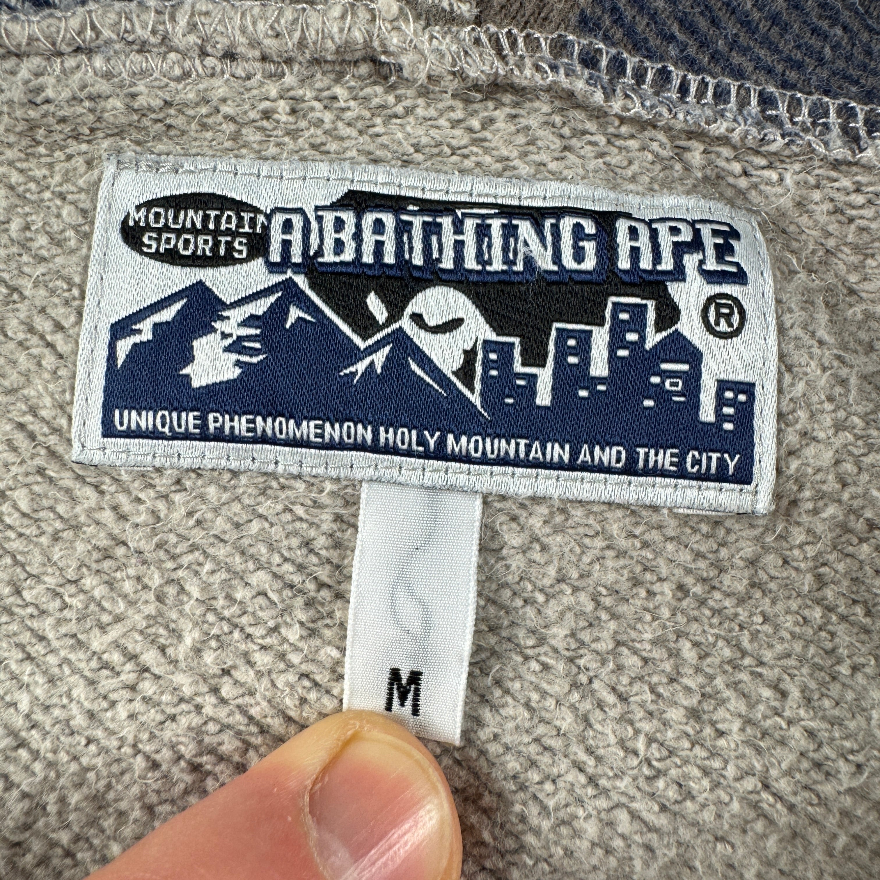 BAPE Buffalo Check Multi Pocket Full Zip Hoodie (M)