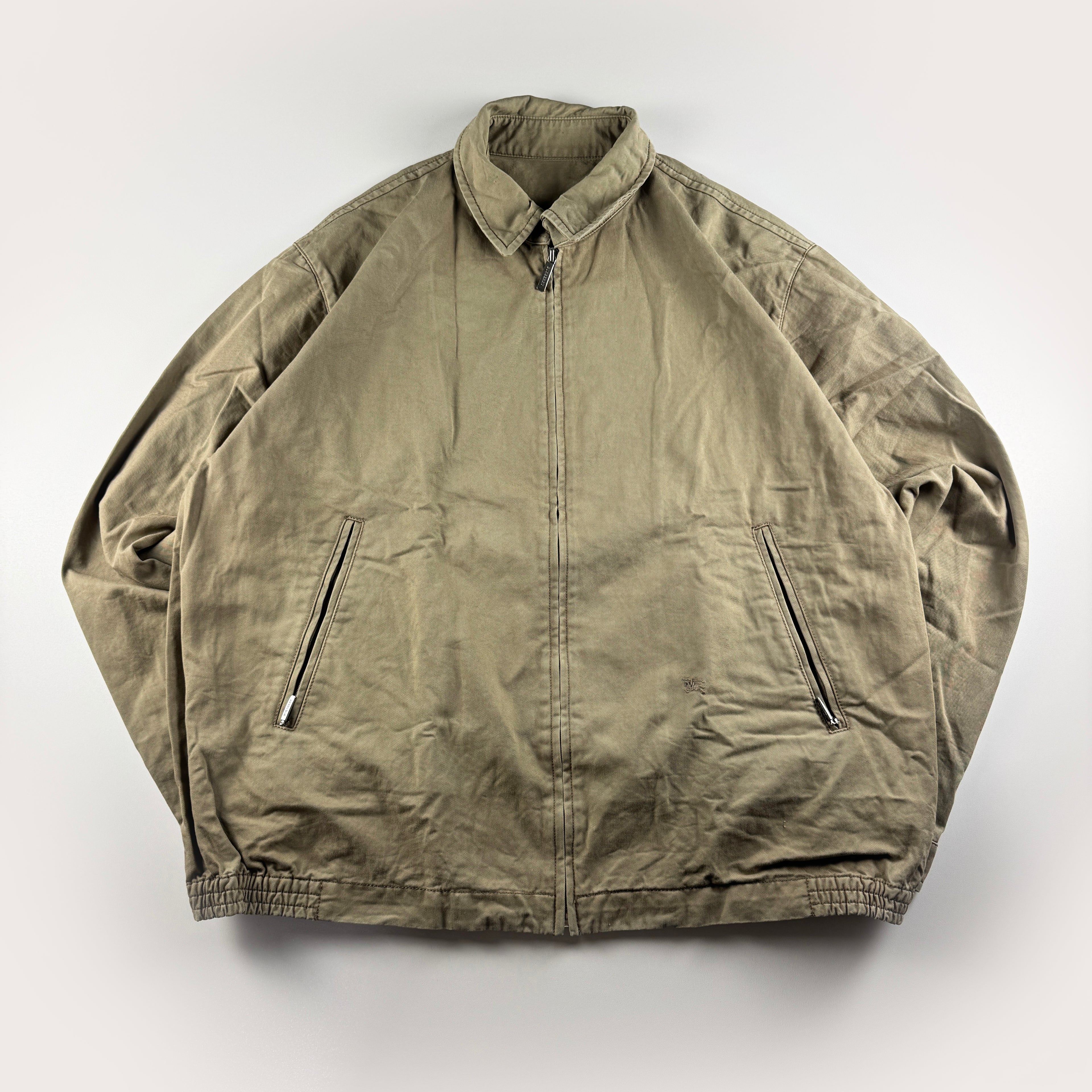 Burberry Beige Zip Jacket (L)