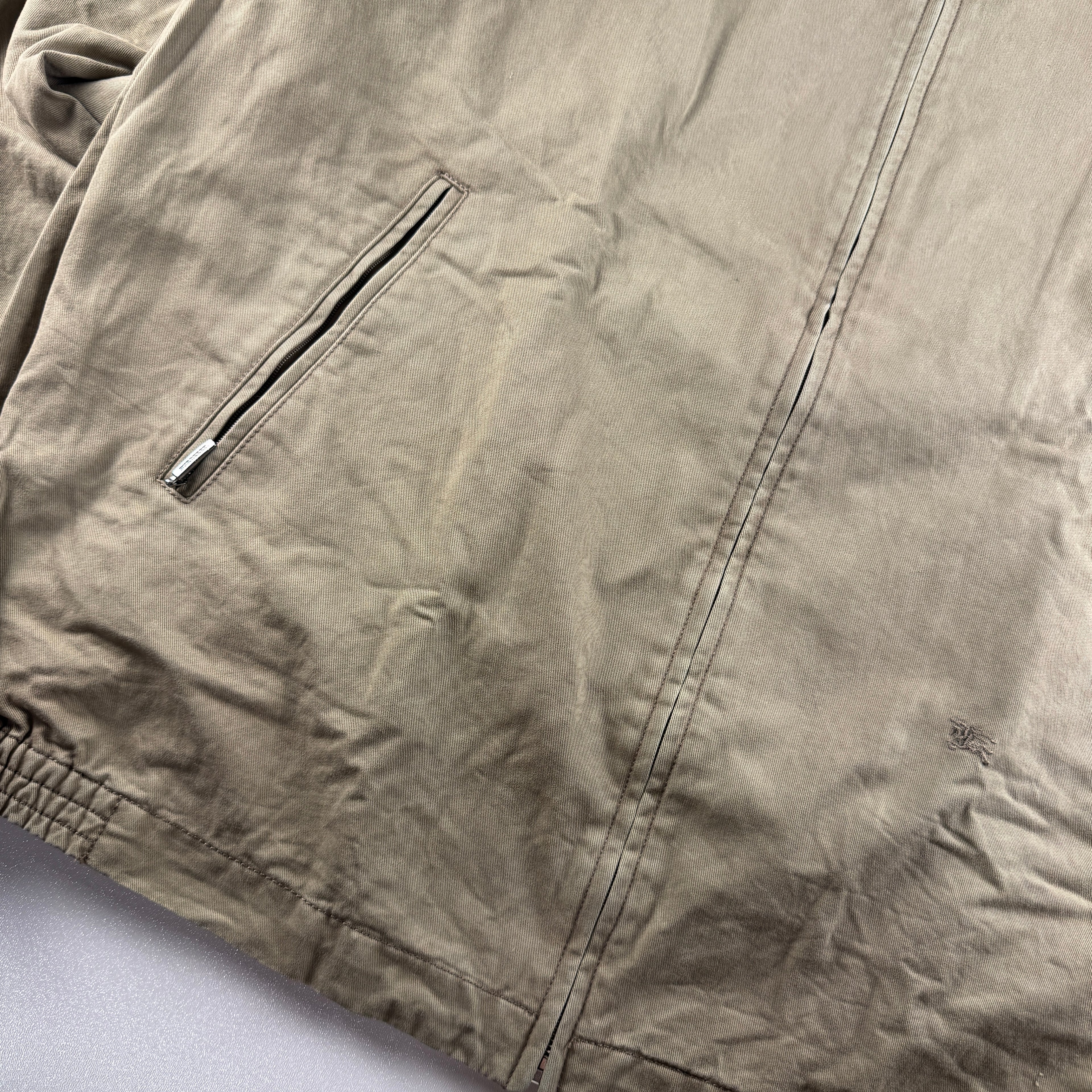Burberry Beige Zip Jacket (L)