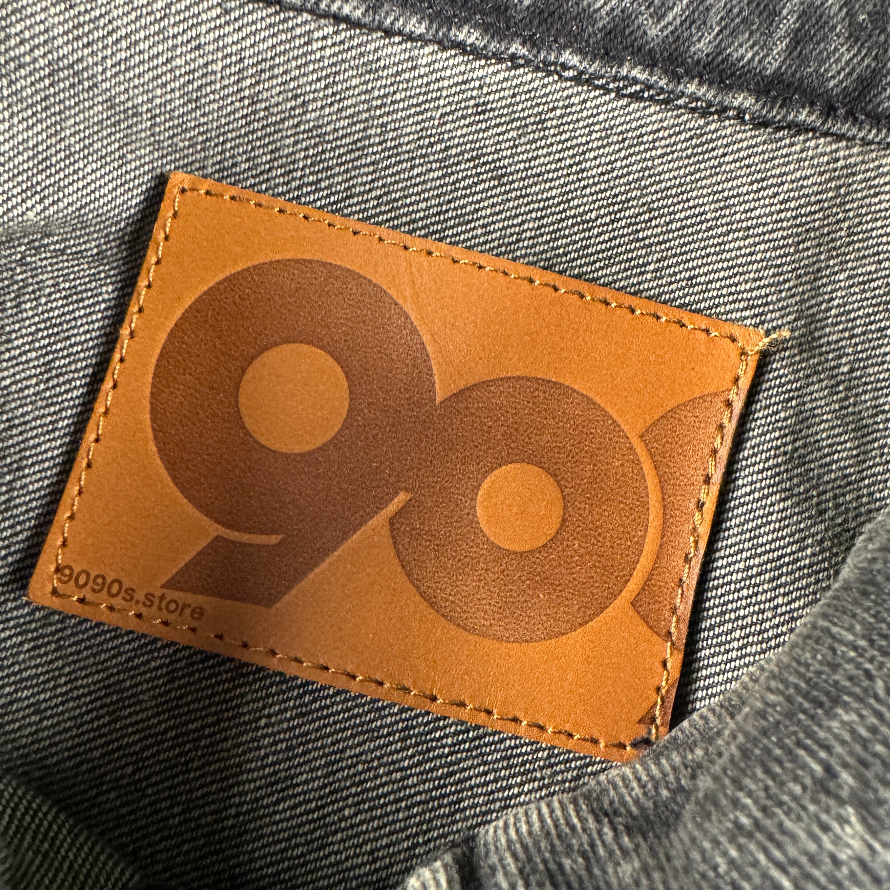 9090 Washed Denim Jacket (L)