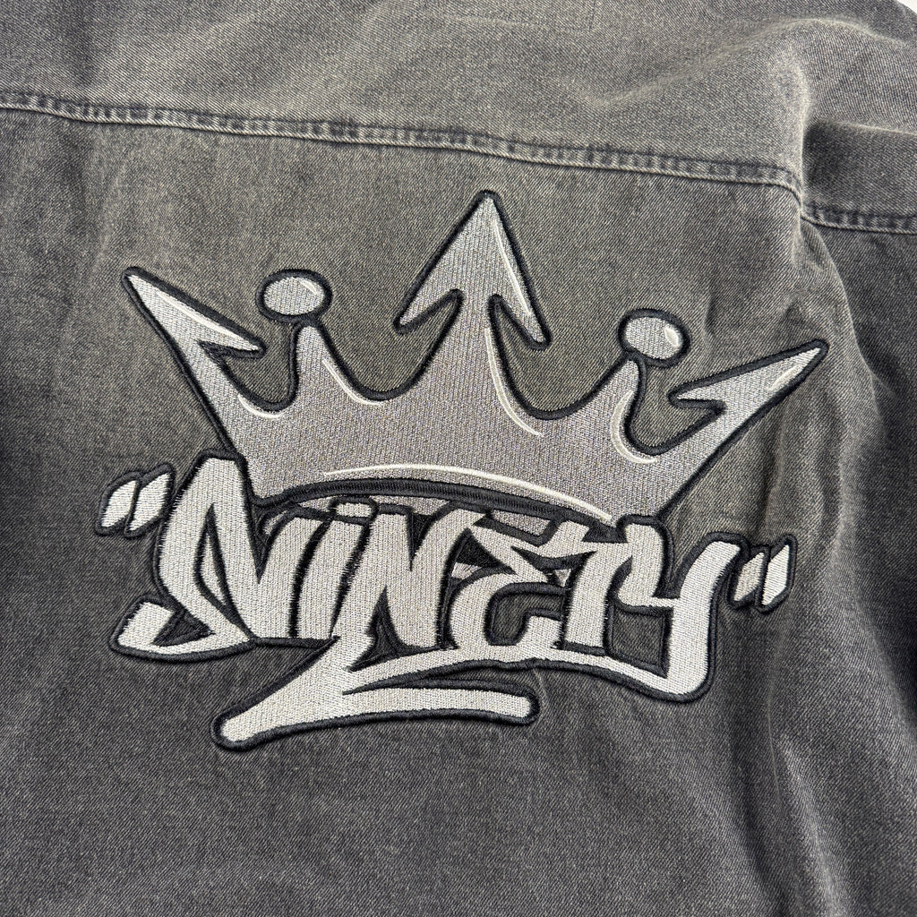 9090 Washed Denim Jacket (L)