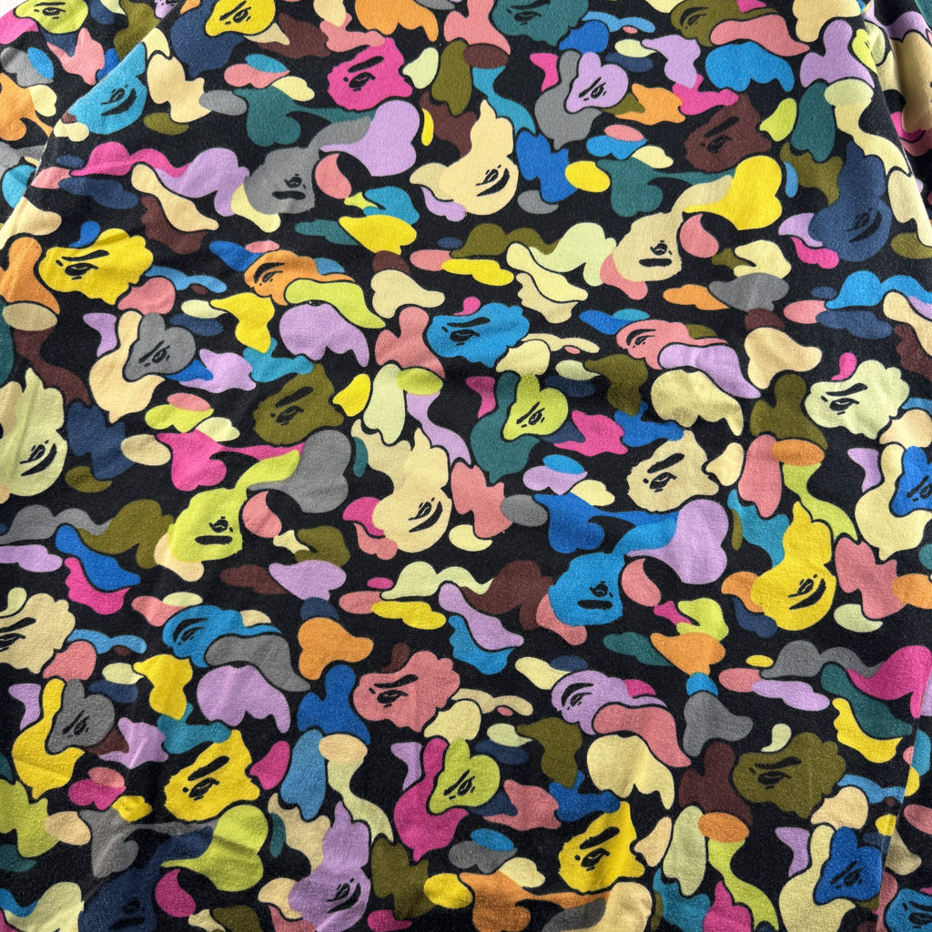 BAPE Multi Camo Reversible L/S Tee (M)